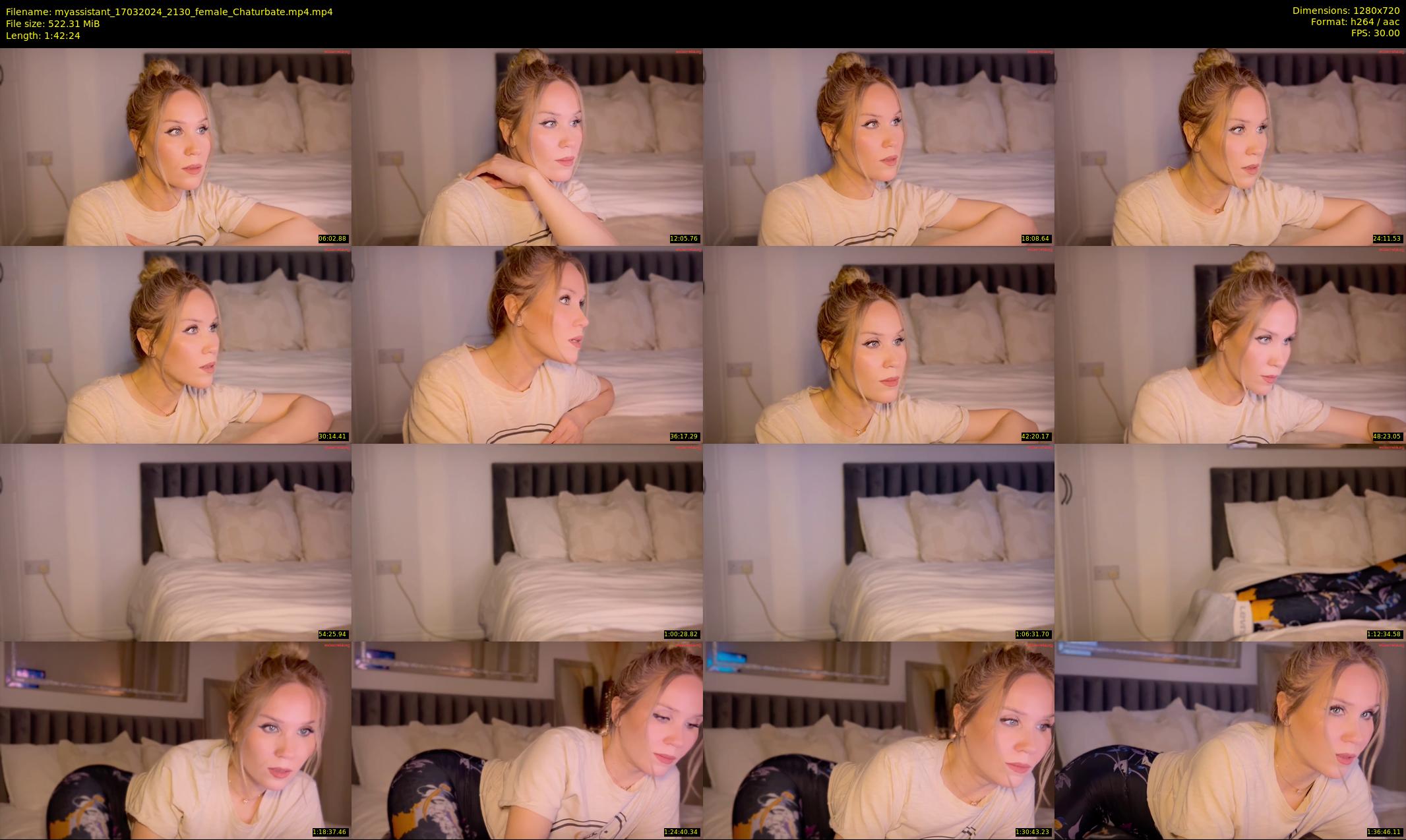 myassistant — 103 minute Chaturbate female cam show recording, 720p, Mar 17, 2024