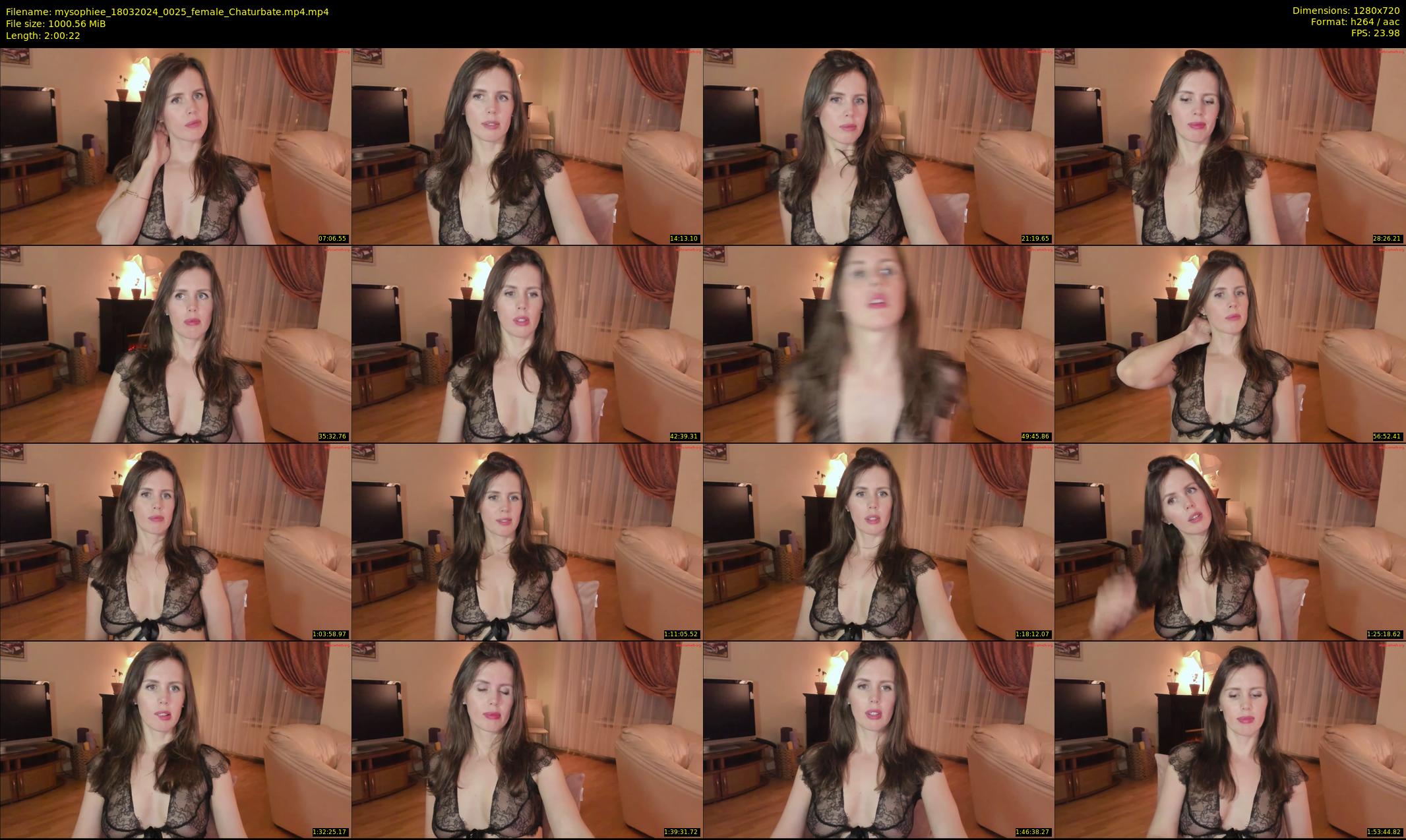 mysophiee — 121 minute Chaturbate female cam show recording, 720p, Mar 18, 2024