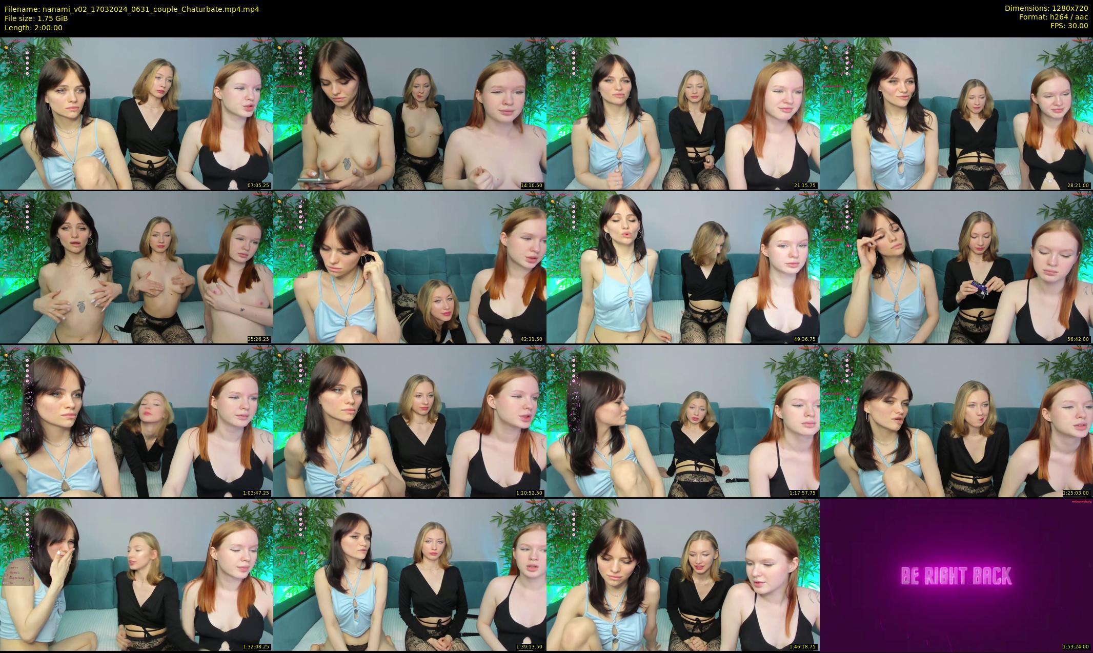 nanami_v02 — 120 minute Chaturbate couple cam show recording, 720p, Mar 17, 2024