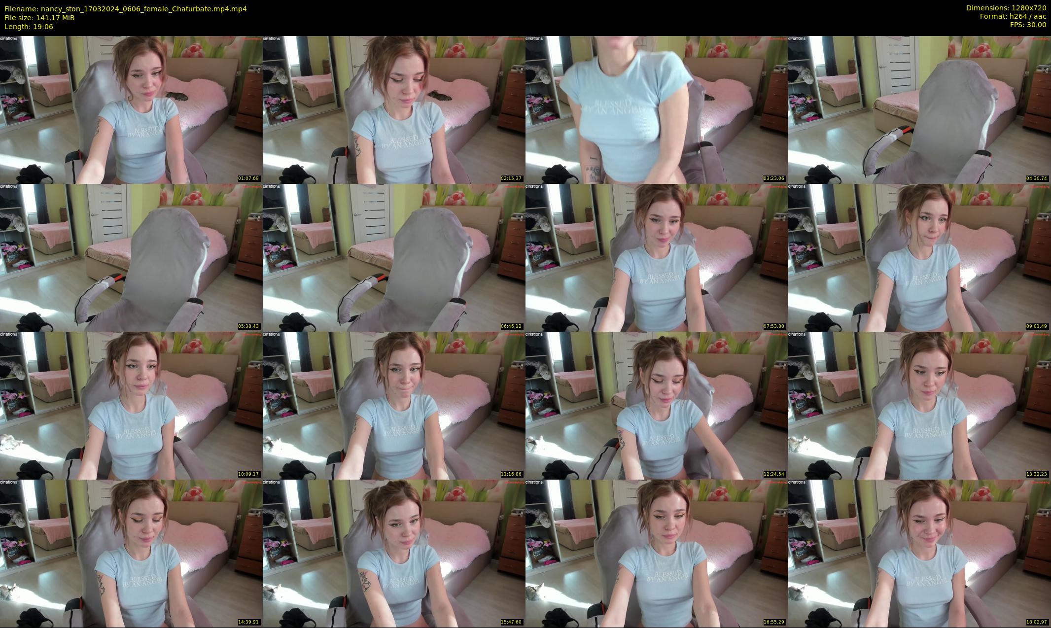 nancy_ston — 20 minute Chaturbate female cam show recording, 720p, Mar 17, 2024