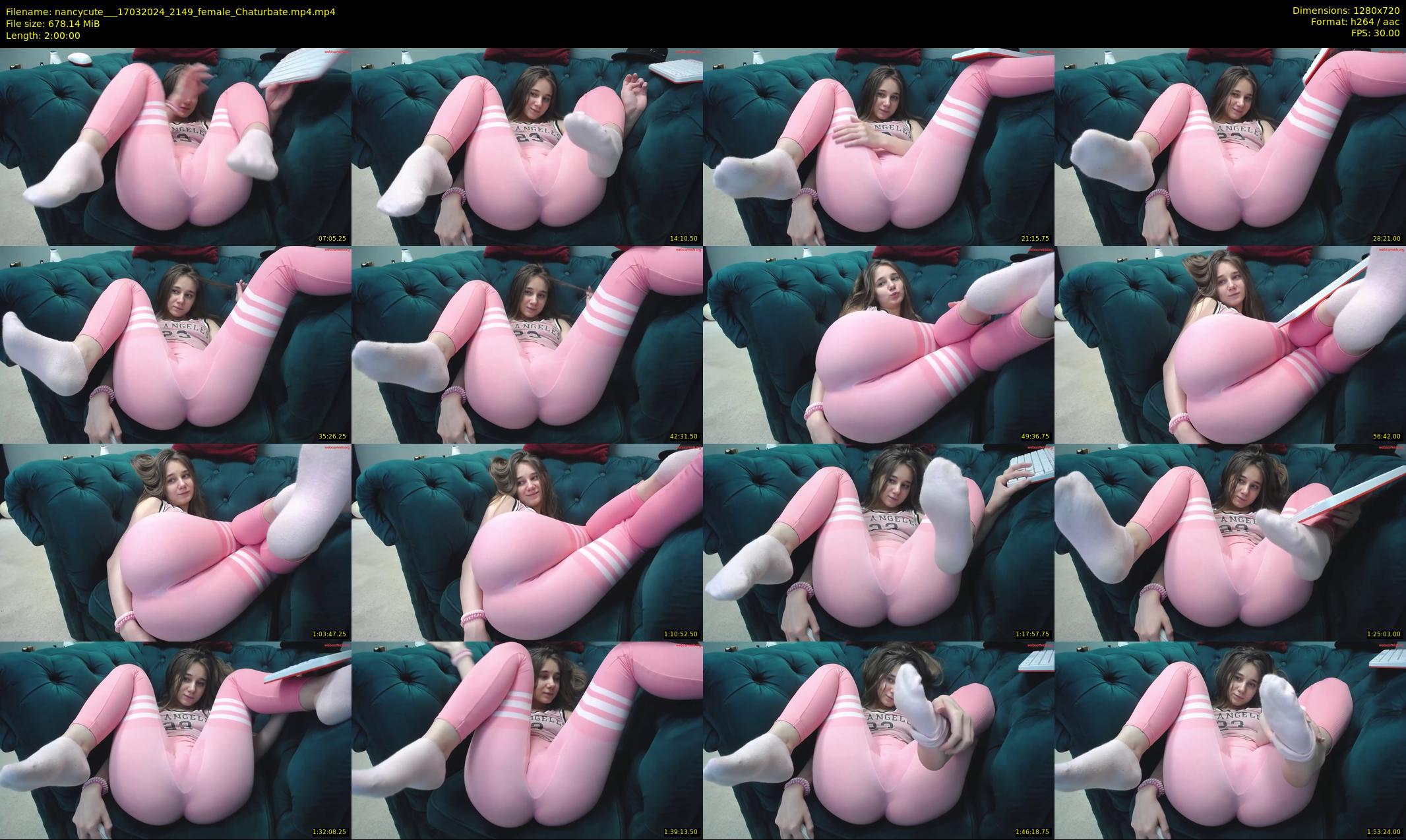 nancycute__ — 120 minute Chaturbate female cam show recording, 720p, Mar 17, 2024
