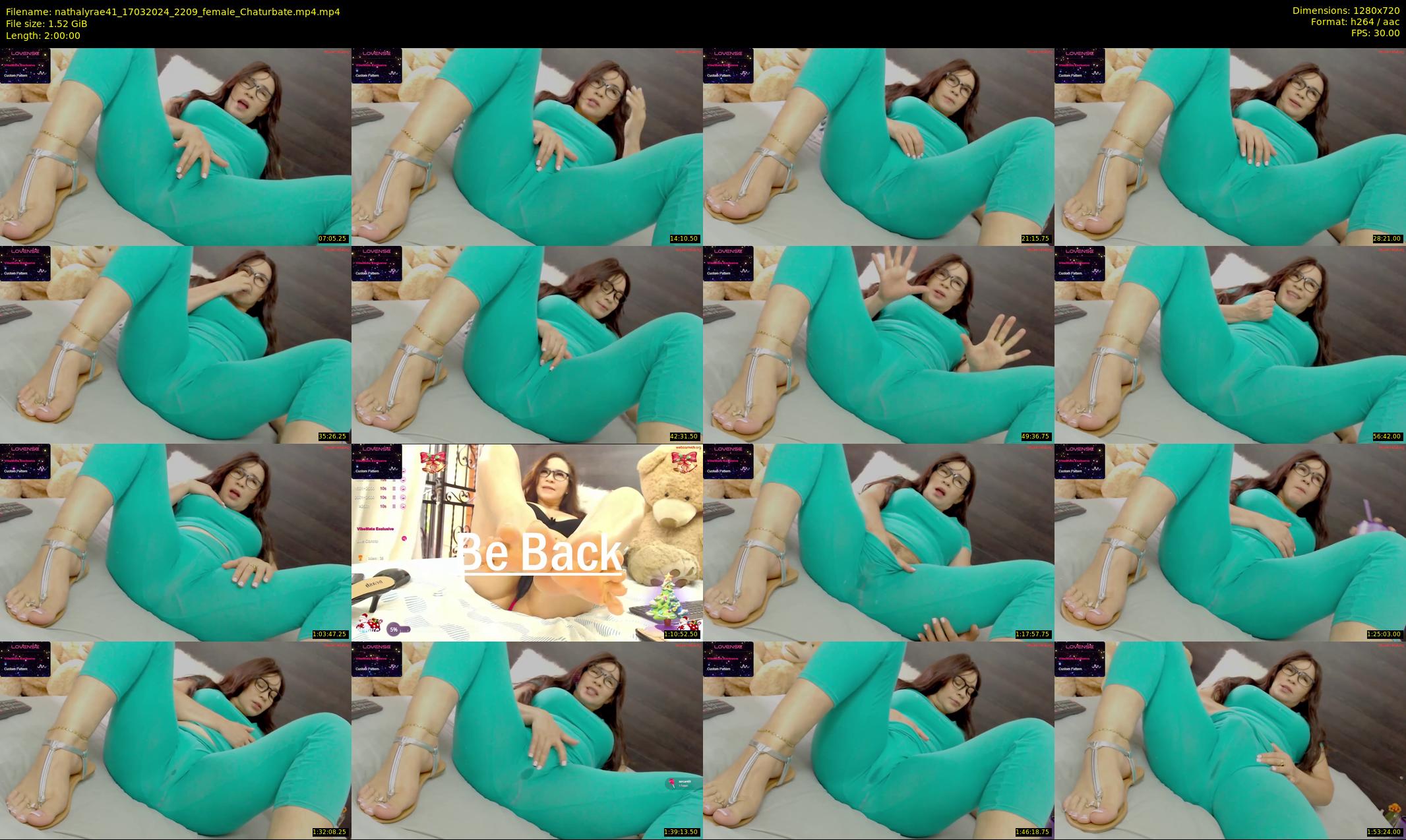 nathalyrae41 — 120 minute Chaturbate female cam show recording, 720p, Mar 17, 2024