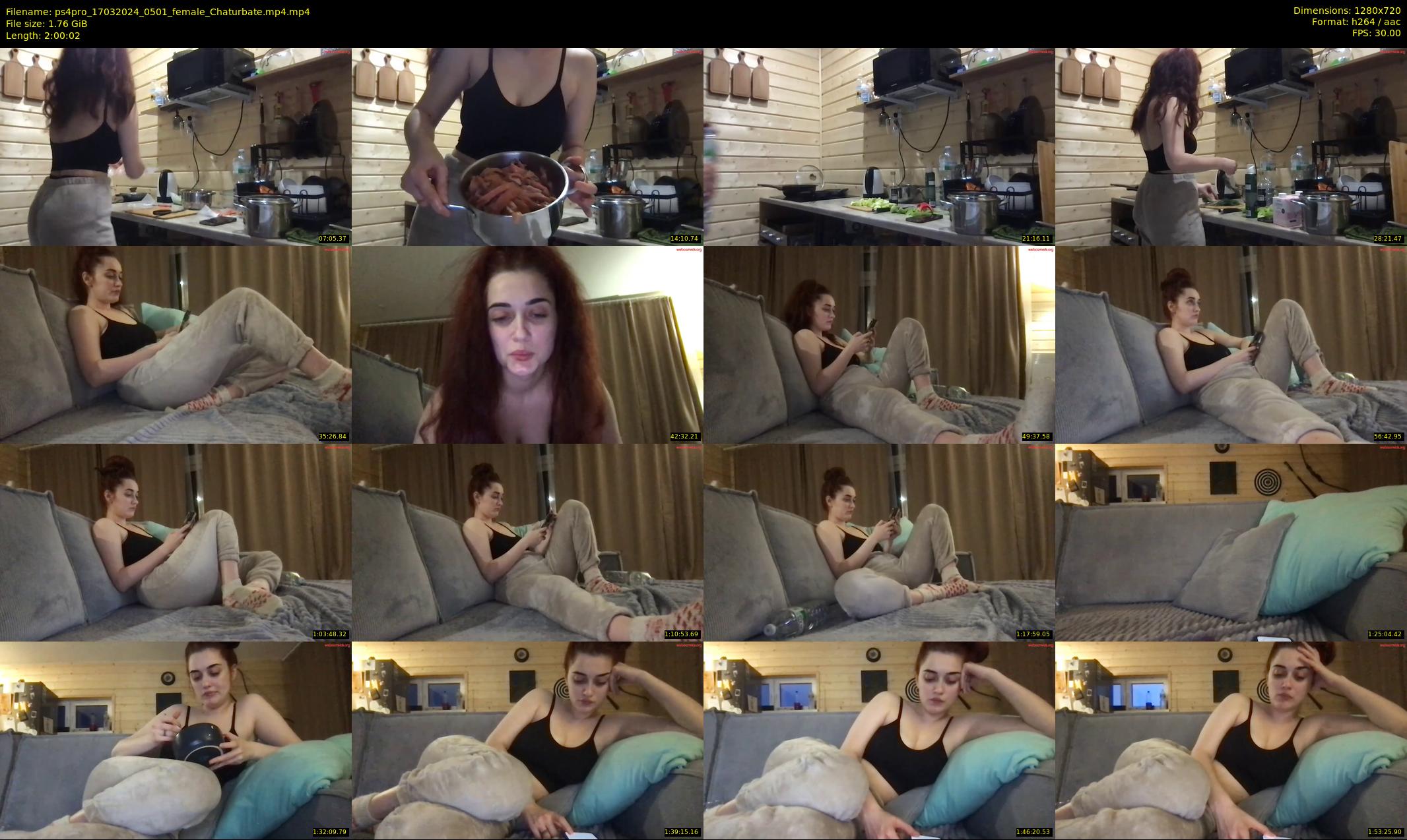 ps4pro — 121 minute Chaturbate female cam show recording, 720p, Mar 17, 2024