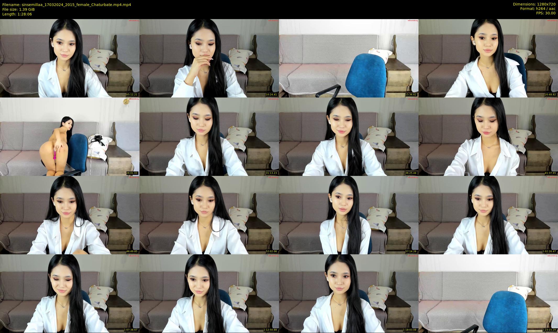 sinsemillaa — 89 minute Chaturbate female cam show recording, 720p, Mar 17, 2024