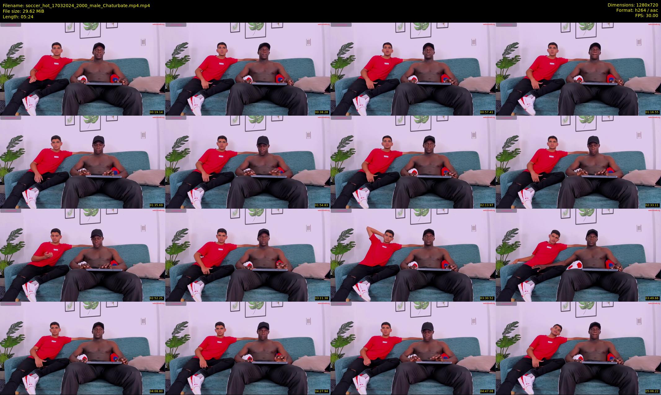 soccer_hot — 6 minute Chaturbate male cam show recording, 720p, Mar 17, 2024