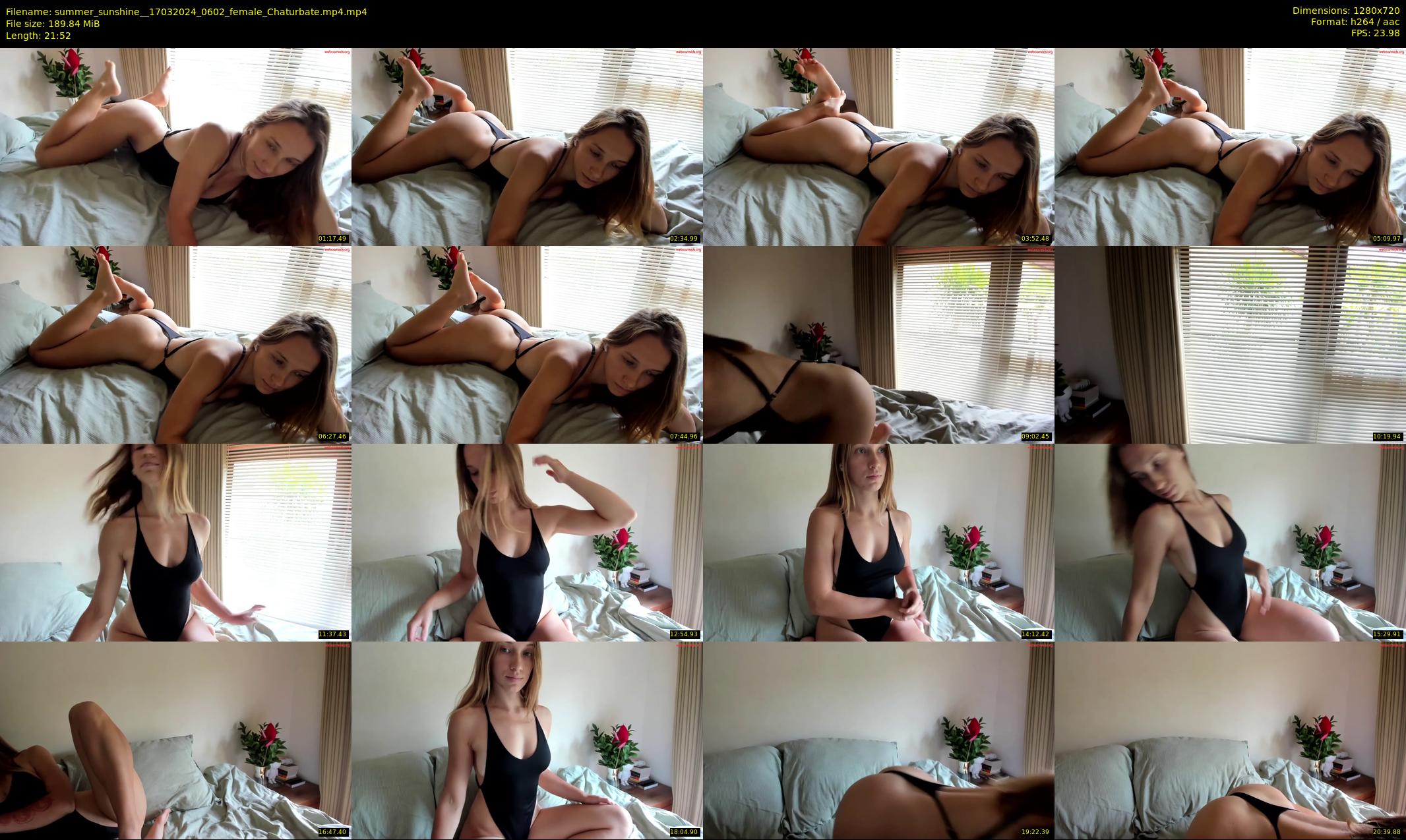summer_sunshine_ — 22 minute Chaturbate female cam show recording, 720p, Mar 17, 2024