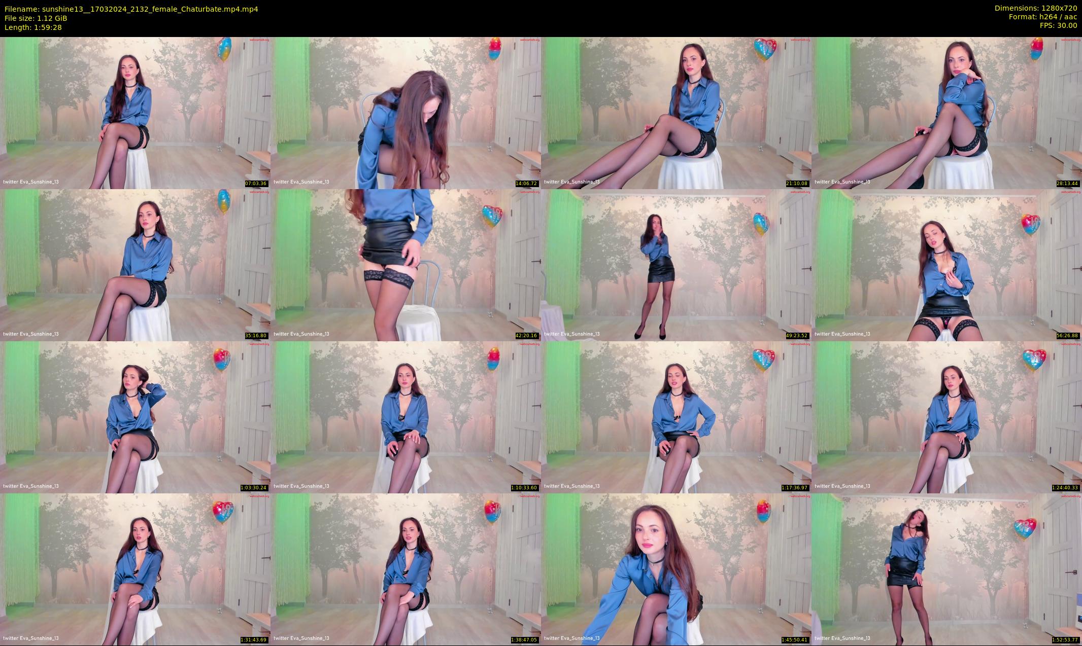 sunshine13_ — 120 minute Chaturbate female cam show recording, 720p, Mar 17, 2024