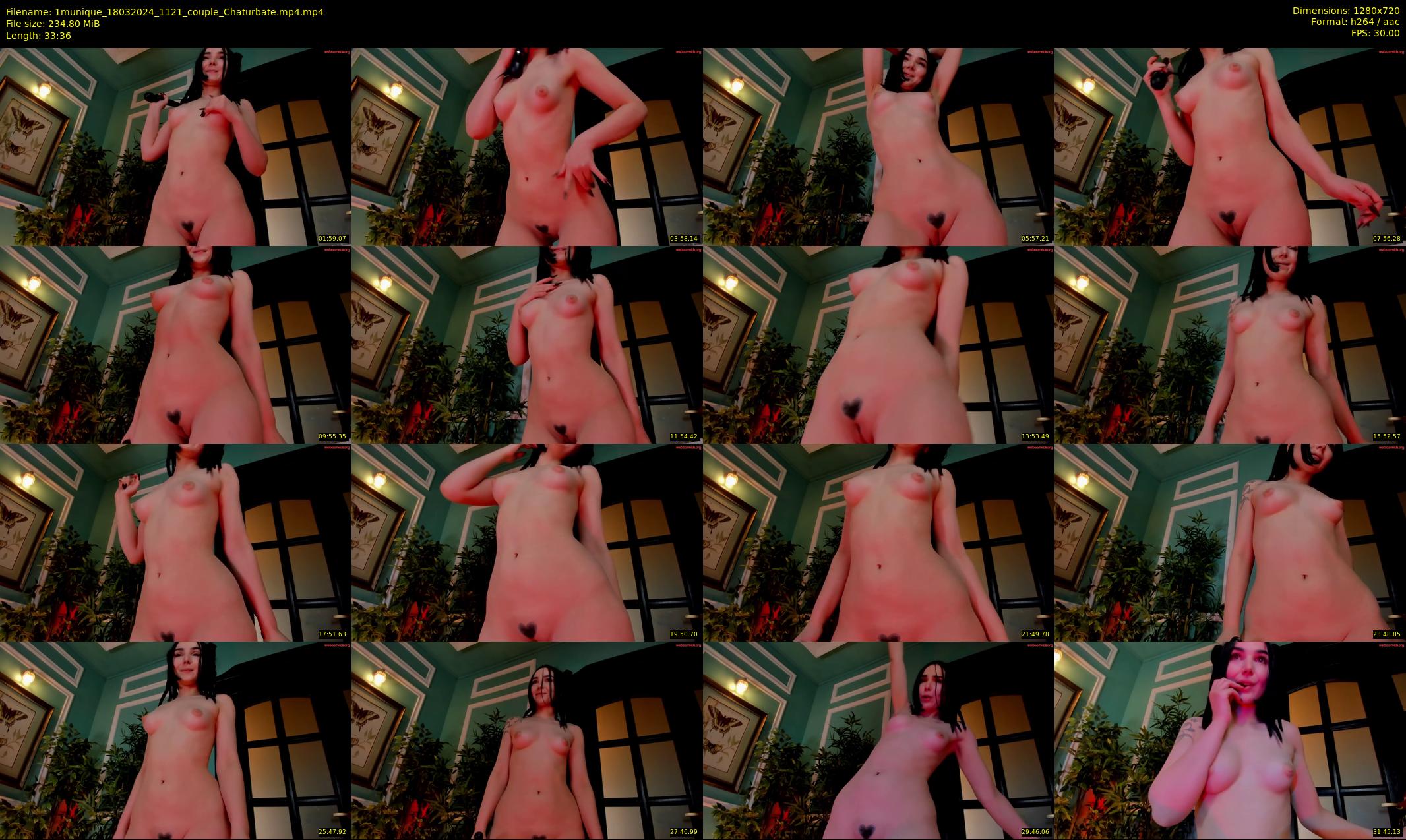 1munique — 34 minute Chaturbate female cam show recording, 720p, Mar 18, 2024
