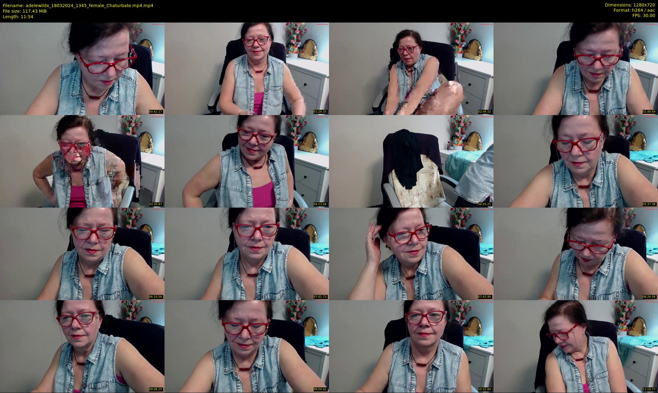 adelewildx — 12 minute Chaturbate female cam show recording, 720p, Mar 18, 2024