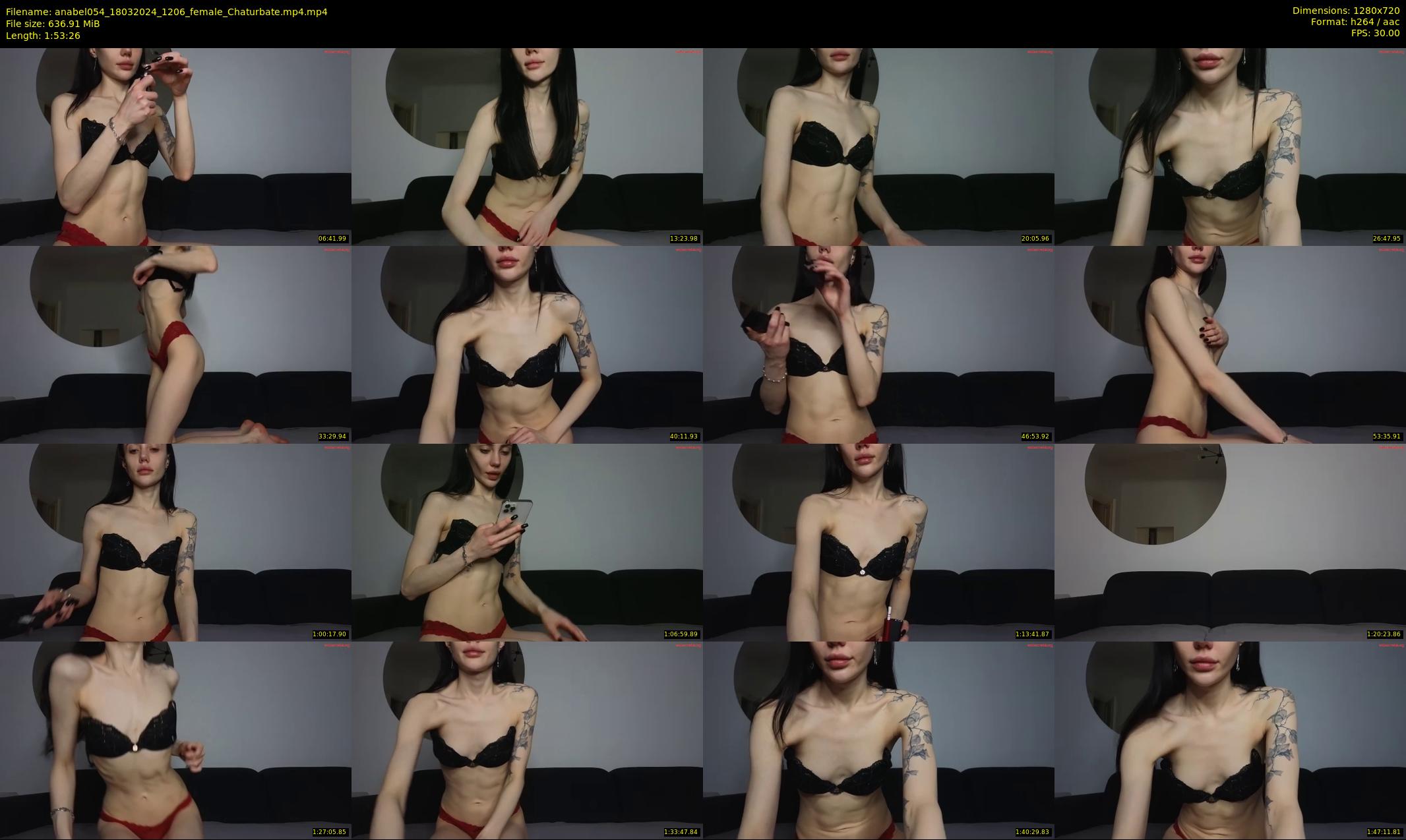 anabel054 — 114 minute Chaturbate female cam show recording, 720p, Mar 18, 2024