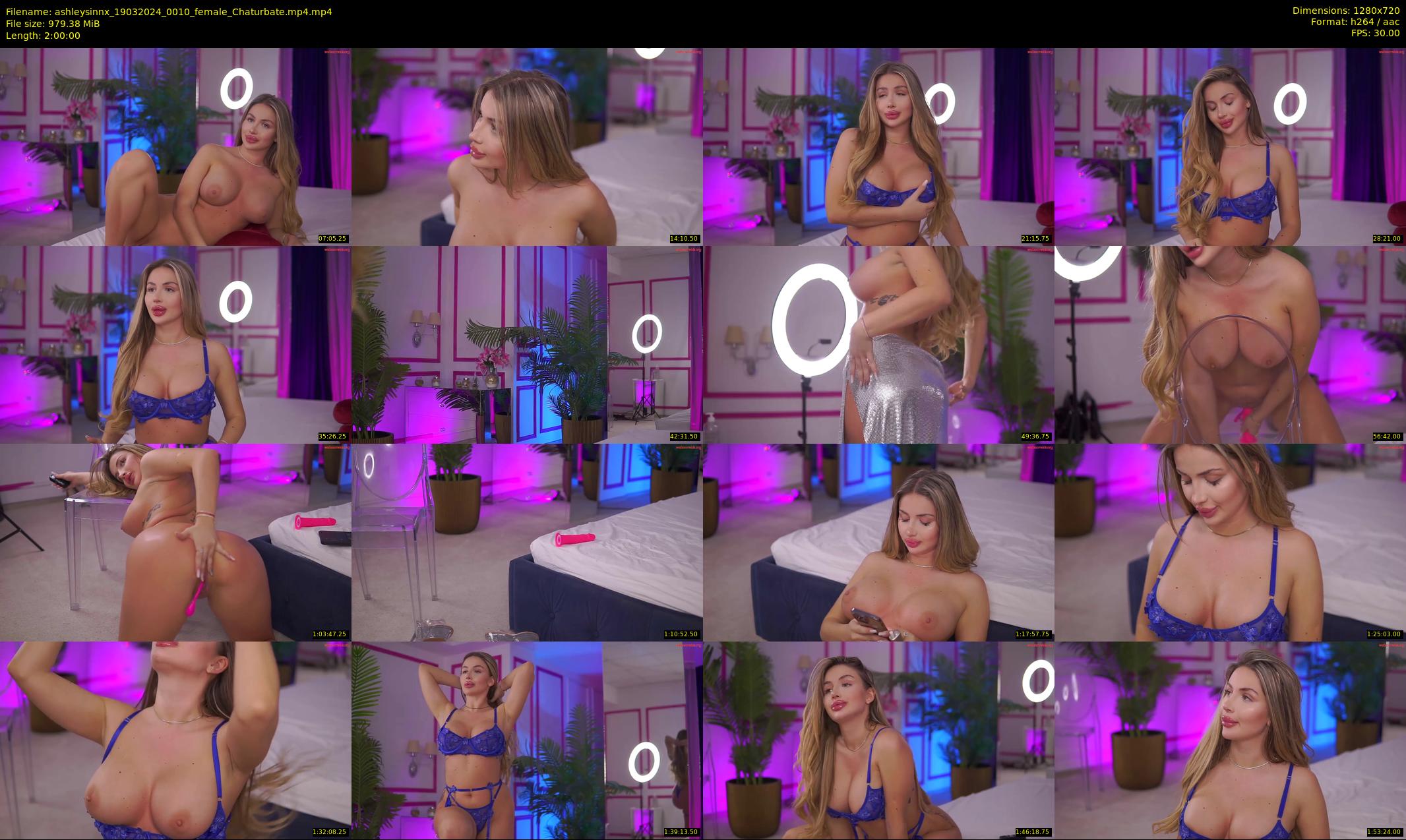 ashleysinnx — 120 minute Chaturbate female cam show recording, 720p, Mar 19, 2024