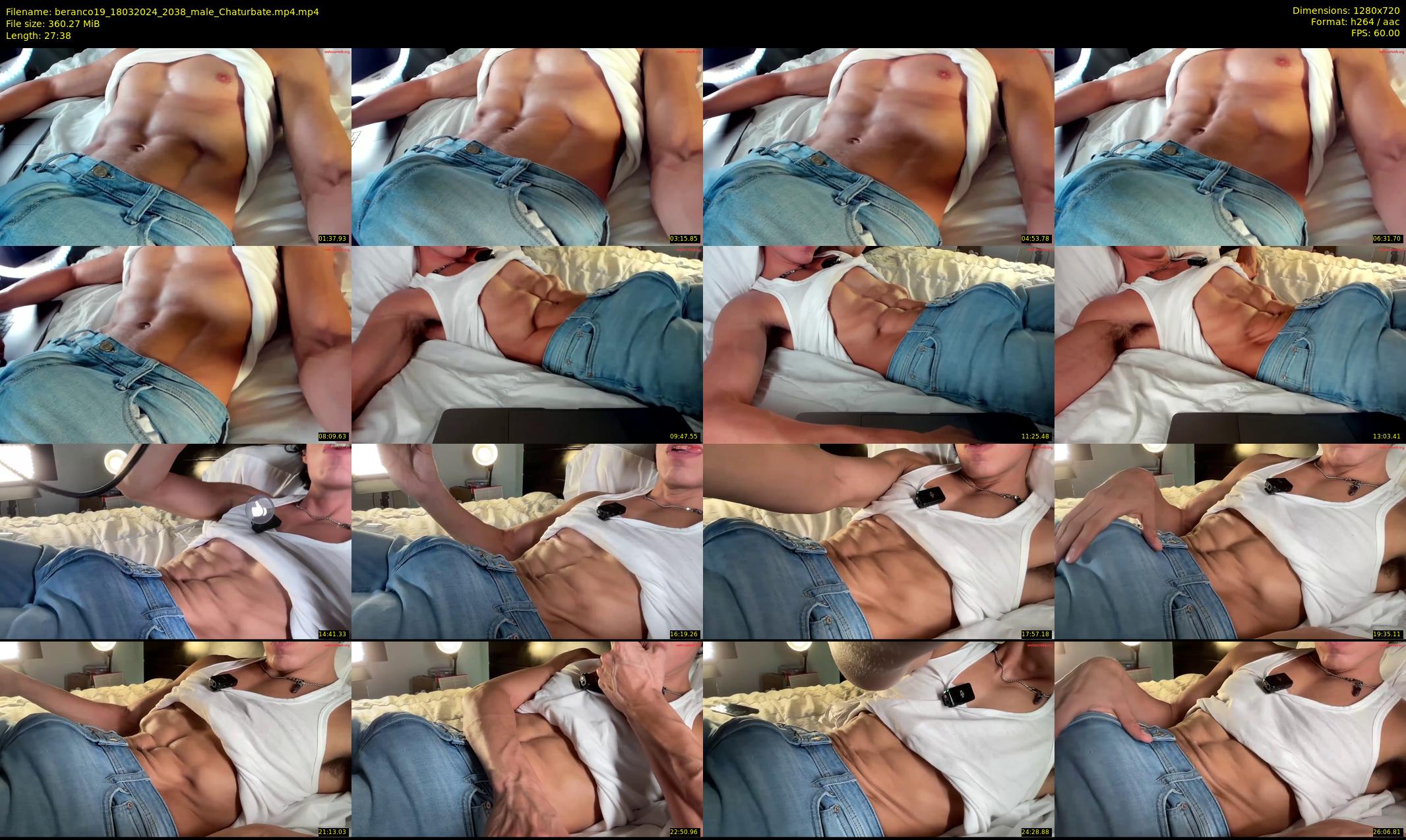 beranco19 — 28 minute Chaturbate male cam show recording, 720p, Mar 18, 2024