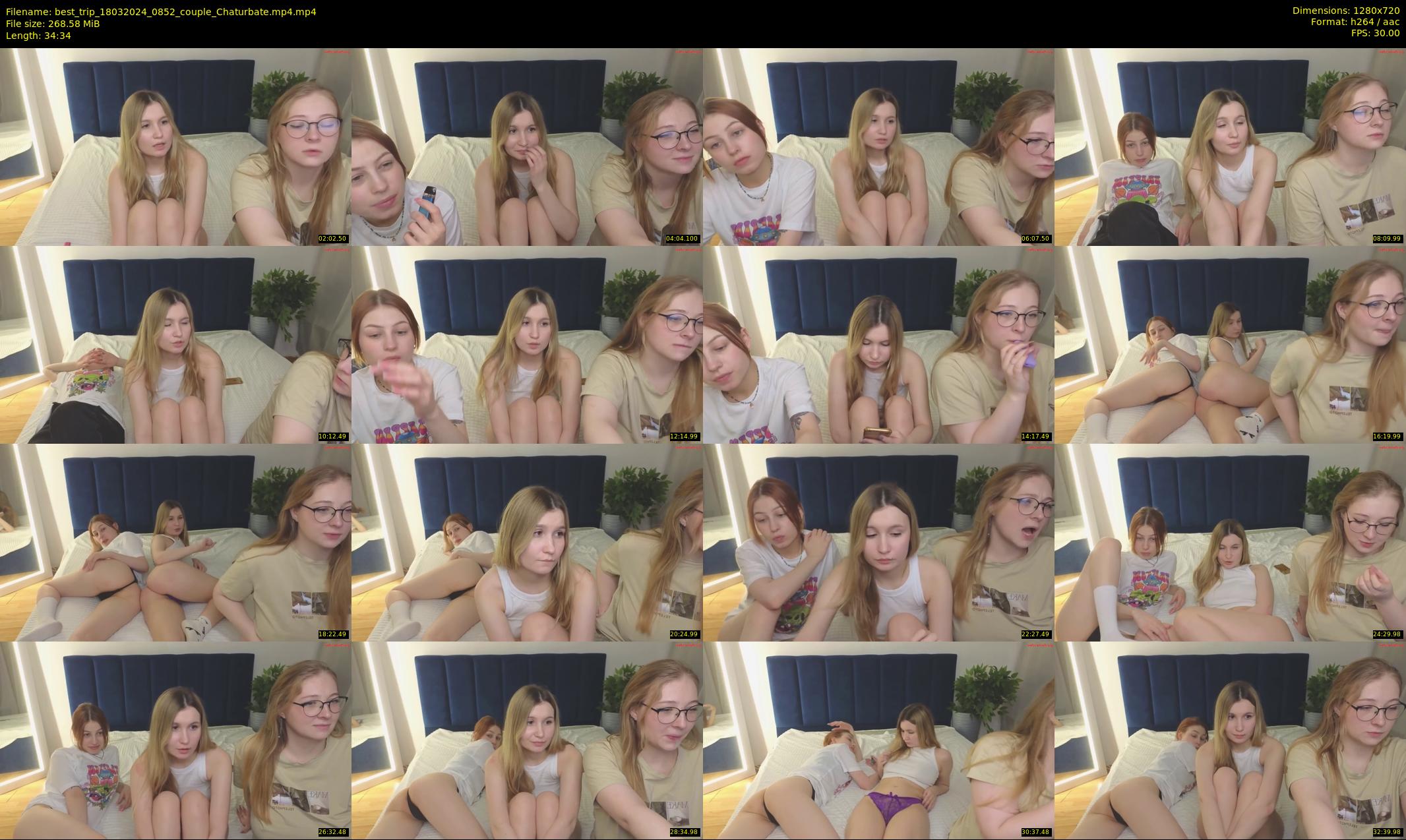 best_trip — 35 minute Chaturbate couple cam show recording, 720p, Mar 18, 2024