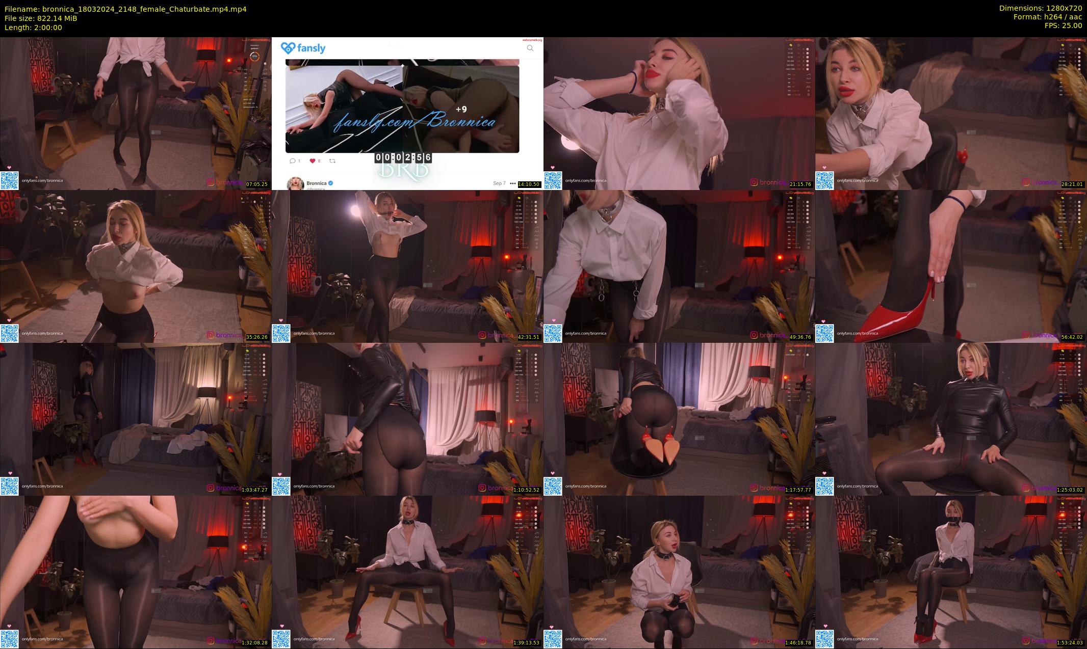 bronnica — 120 minute Chaturbate female cam show recording, 720p, Mar 18, 2024