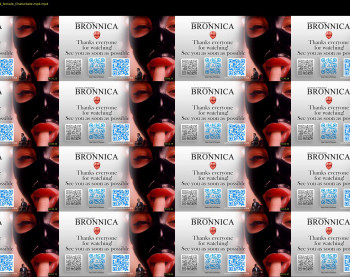 bronnica — 10 minute Chaturbate female cam show recording, 720p, Mar 18, 2024