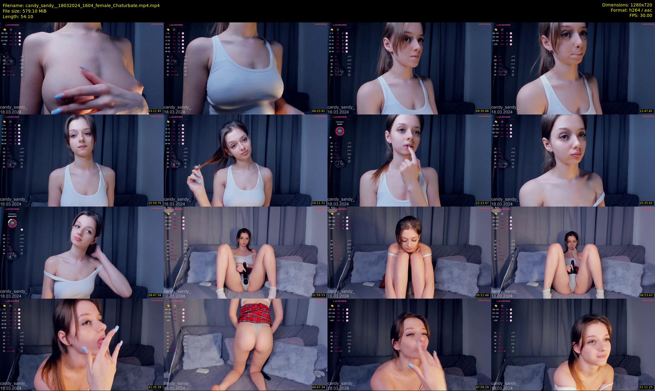 candy_sandy_ — 55 minute Chaturbate female cam show recording, 720p, Mar 18, 2024