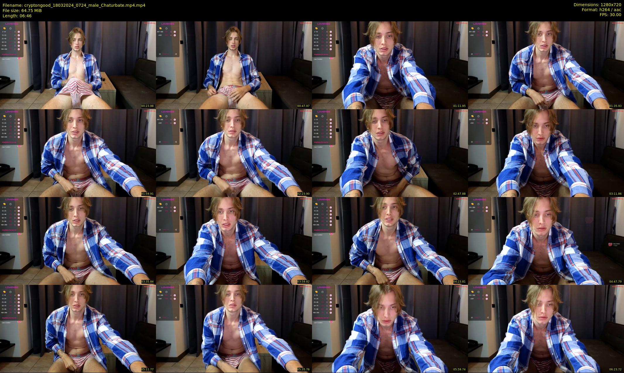 cryptongood — 7 minute Chaturbate male cam show recording, 720p, Mar 18, 2024