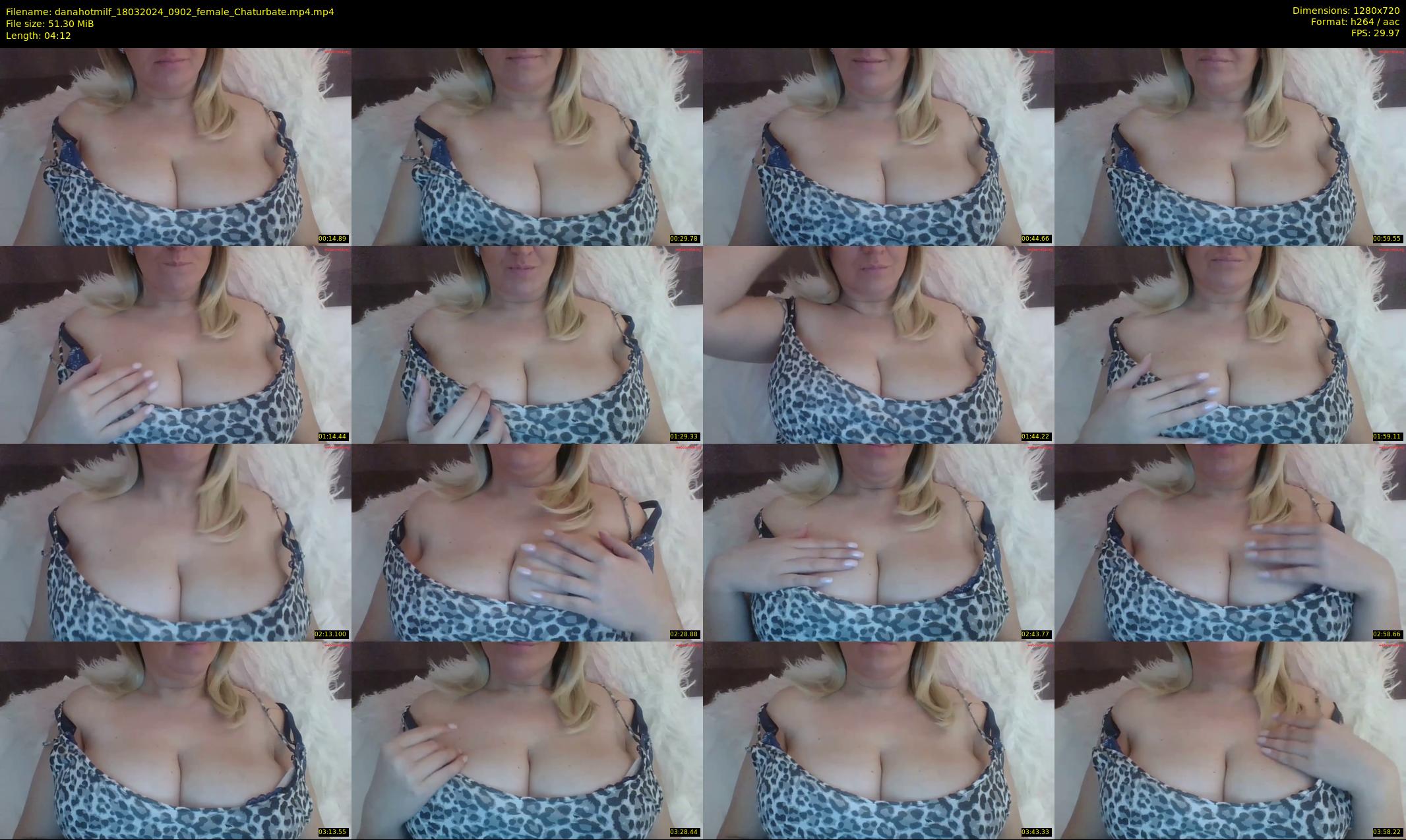 danahotmilf — 5 minute Chaturbate female cam show recording, 720p, Mar 18, 2024