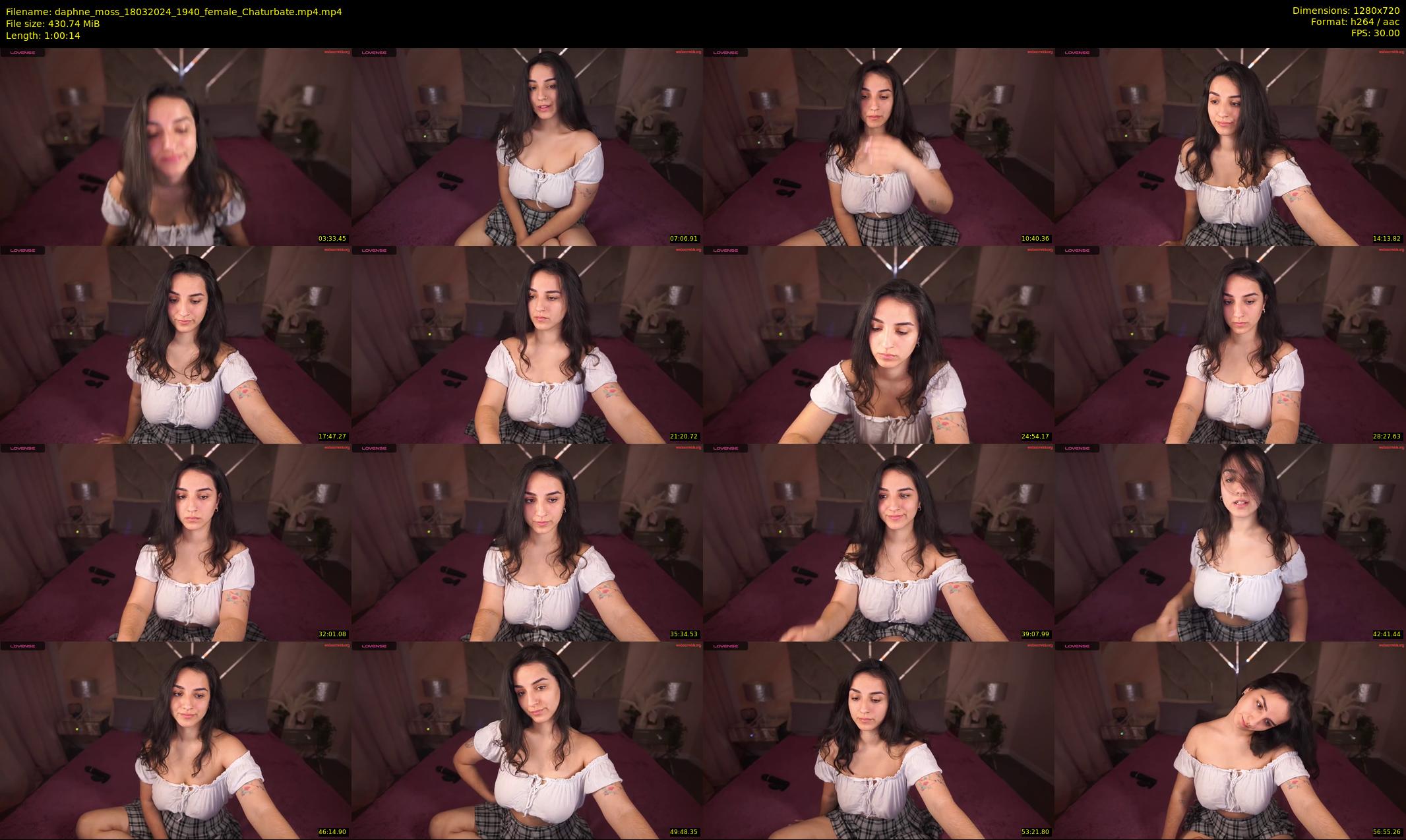 daphne_moss — 61 minute Chaturbate female cam show recording, 720p, Mar 18, 2024