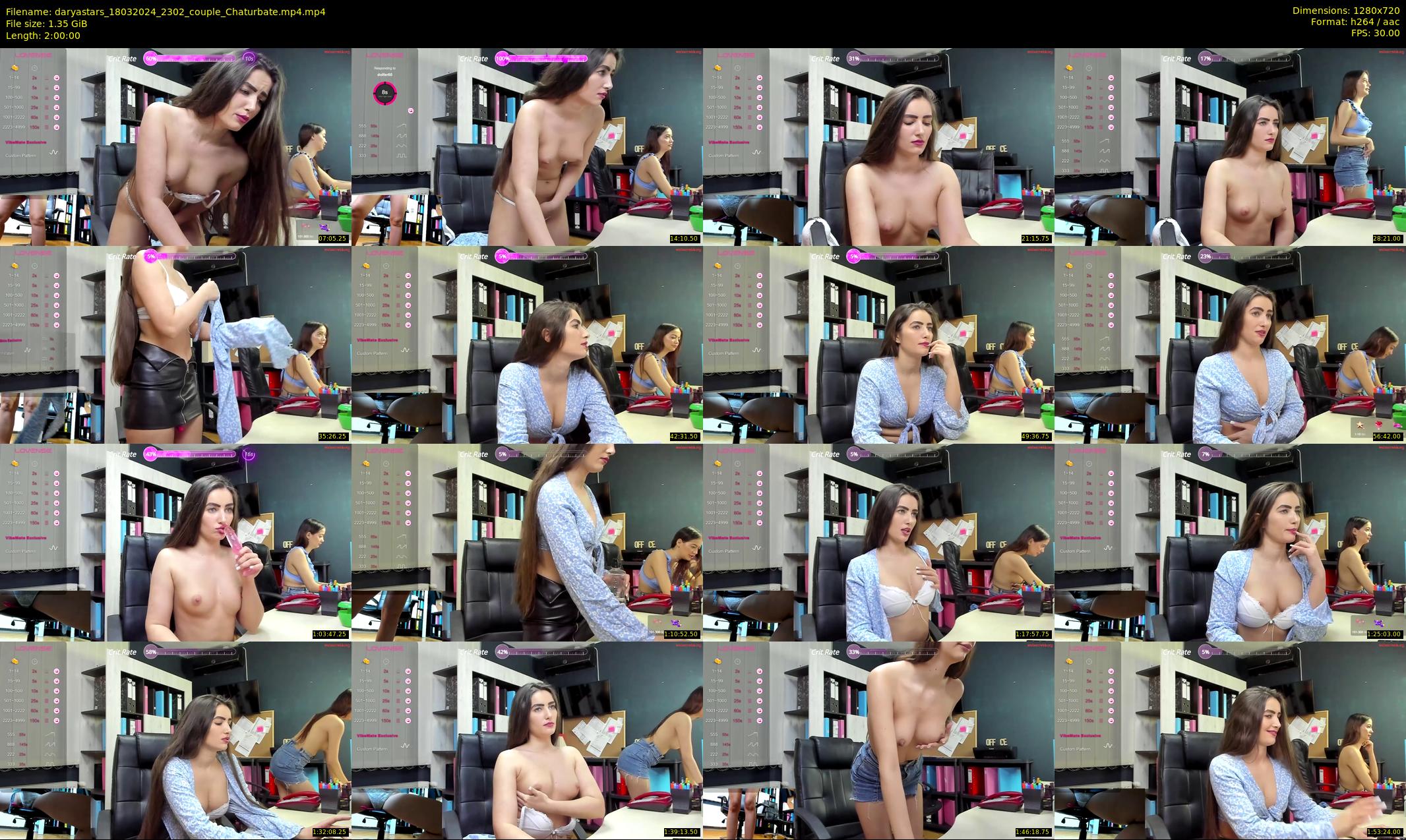 daryastars — 120 minute Chaturbate couple cam show recording, 720p, Mar 18, 2024