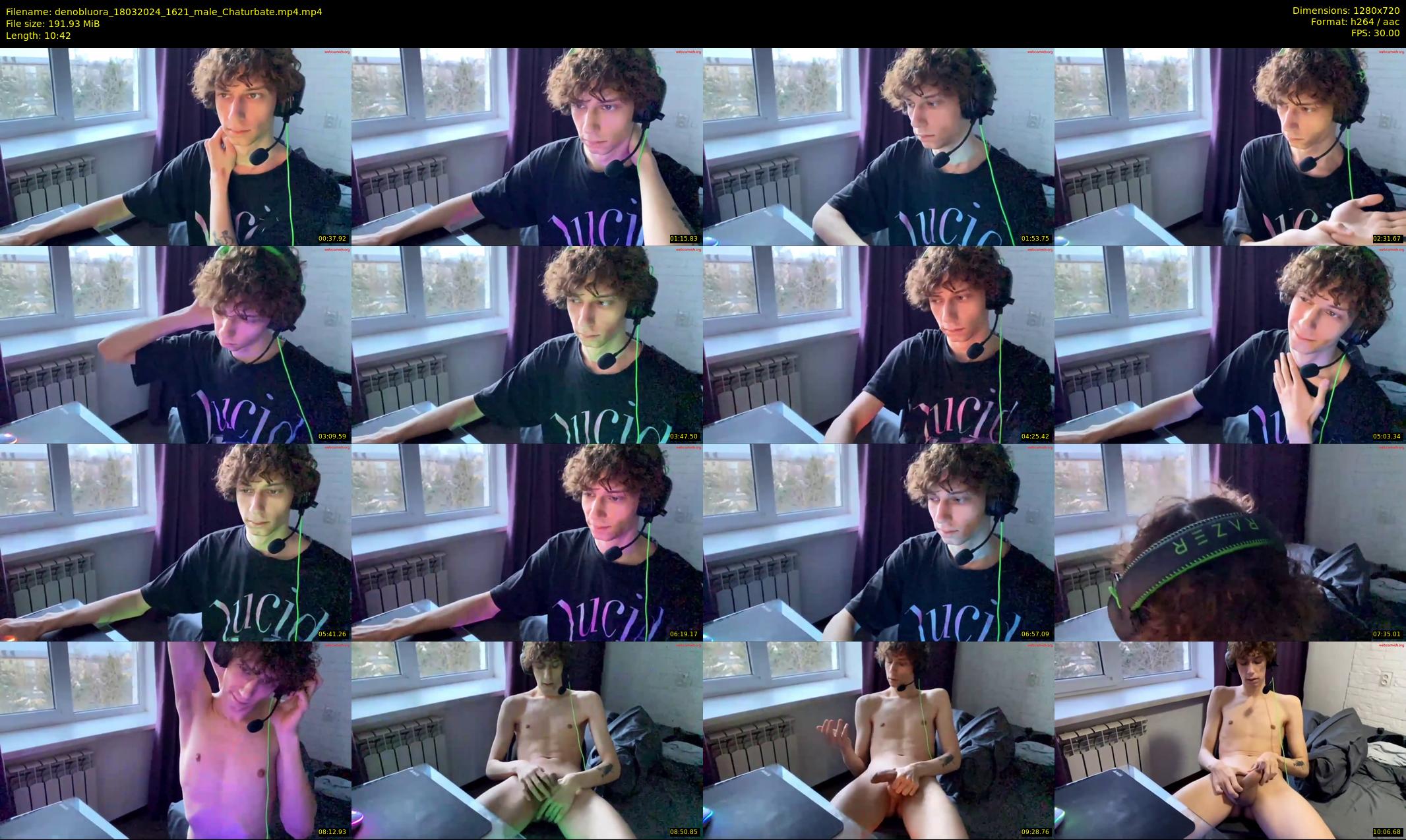 denobluora — 11 minute Chaturbate male cam show recording, 720p, Mar 18, 2024