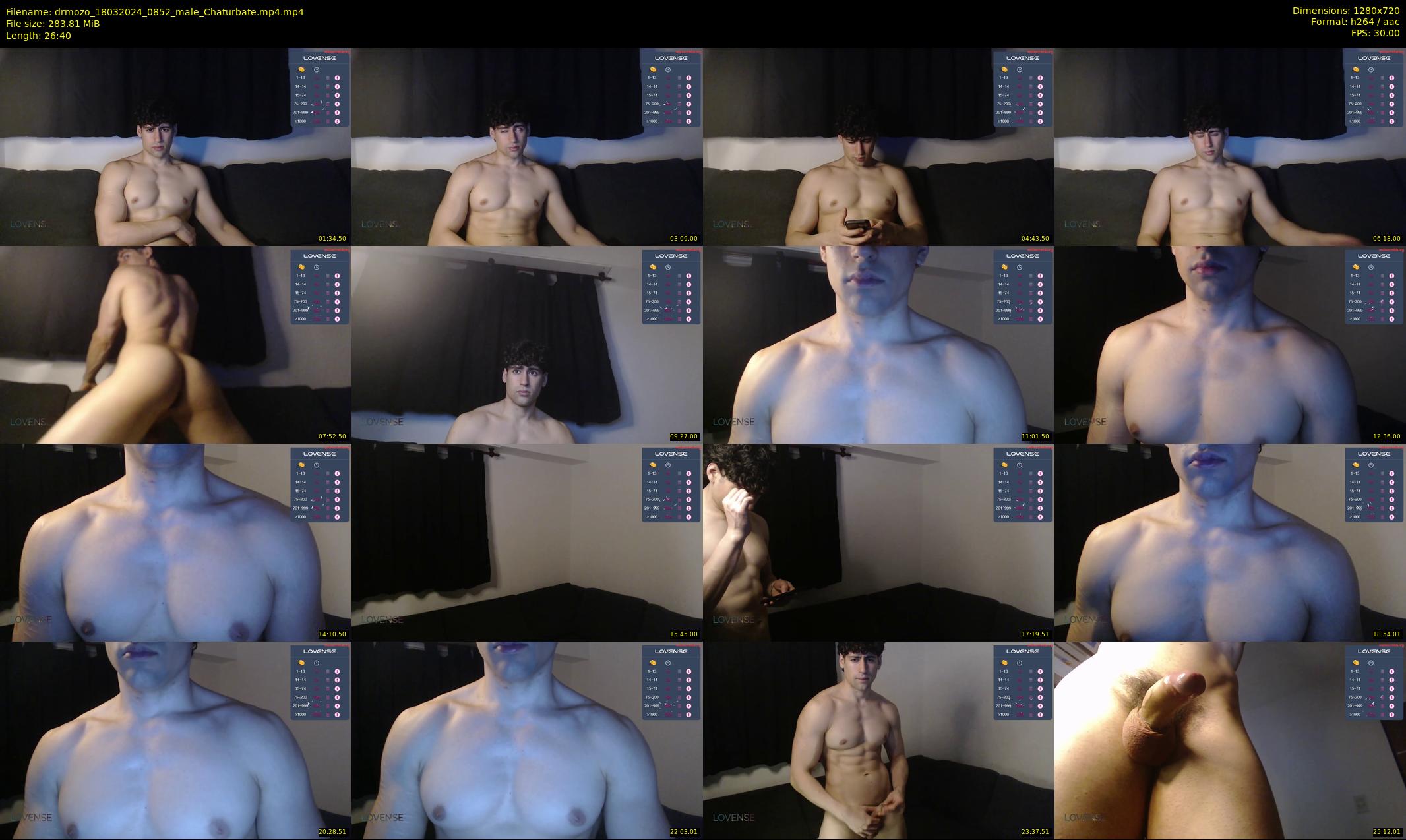 drmozo — 27 minute Chaturbate male cam show recording, 720p, Mar 18, 2024