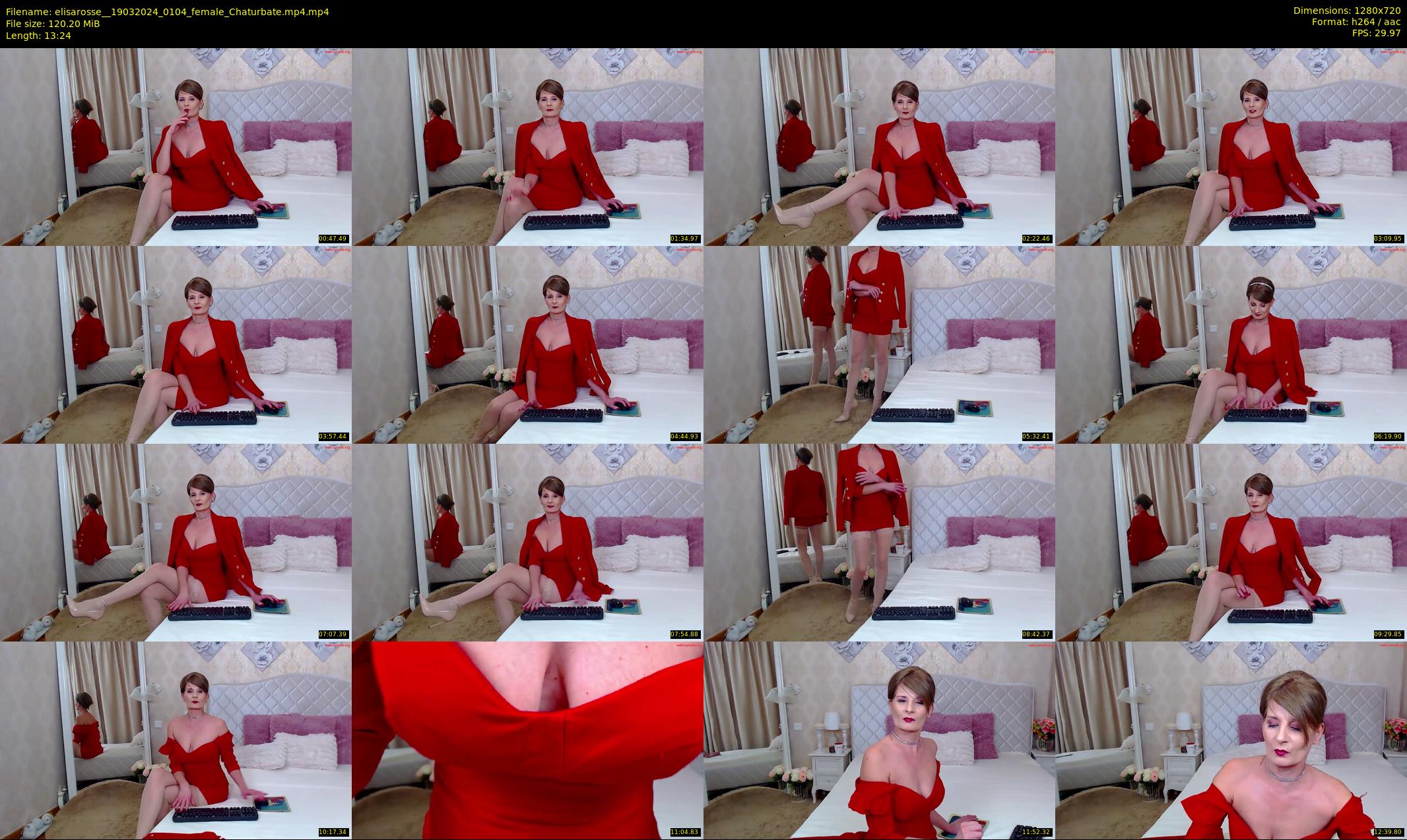 elisarosse_ — 14 minute Chaturbate female cam show recording, 720p, Mar 19, 2024