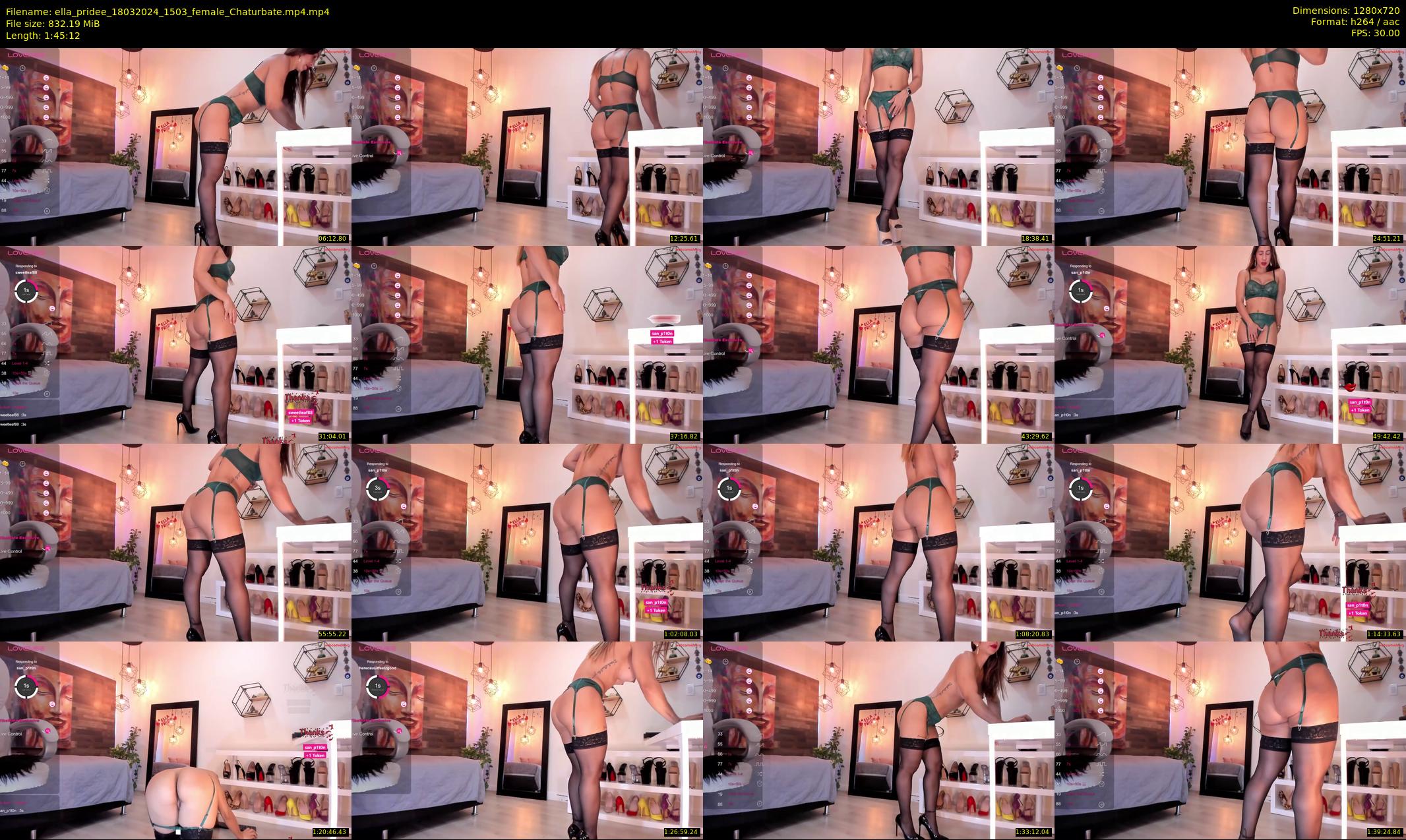 ella_pridee — 106 minute Chaturbate female cam show recording, 720p, Mar 18, 2024