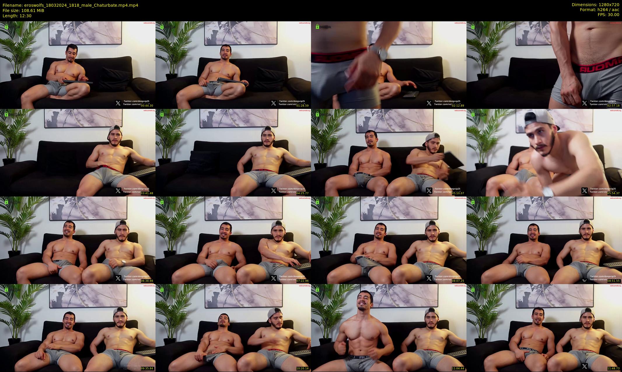 eroswolfs — 13 minute Chaturbate male cam show recording, 720p, Mar 18, 2024