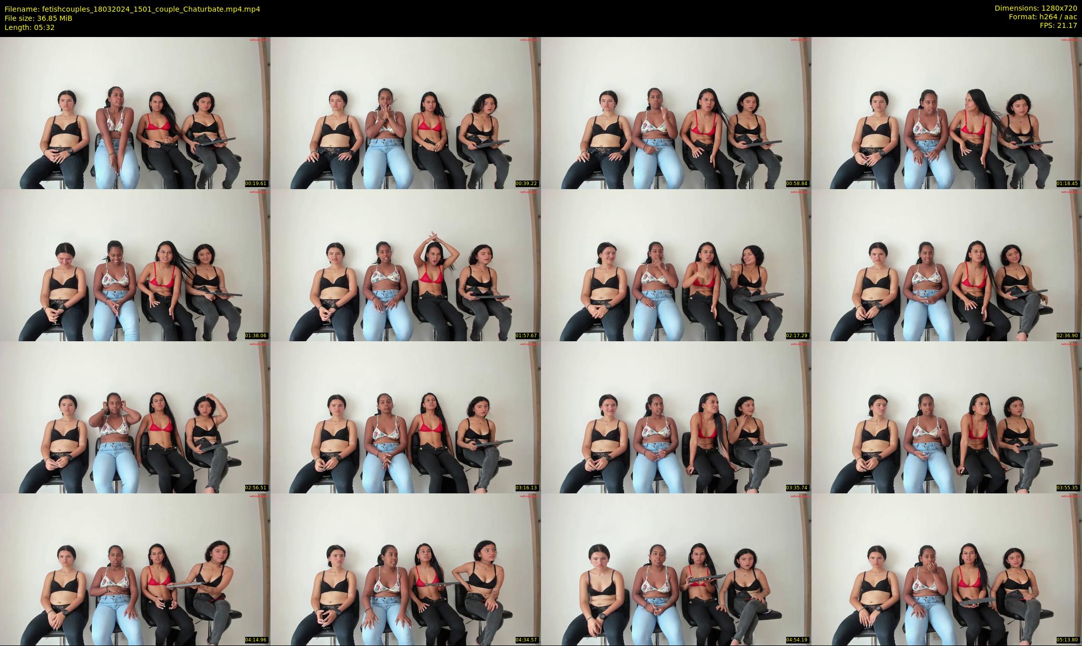 fetishcouples — 6 minute Chaturbate couple cam show recording, 720p, Mar 18, 2024