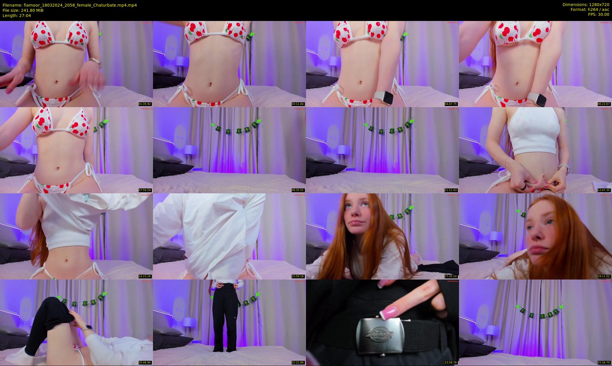 fiamoor — 28 minute Chaturbate female cam show recording, 720p, Mar 18, 2024