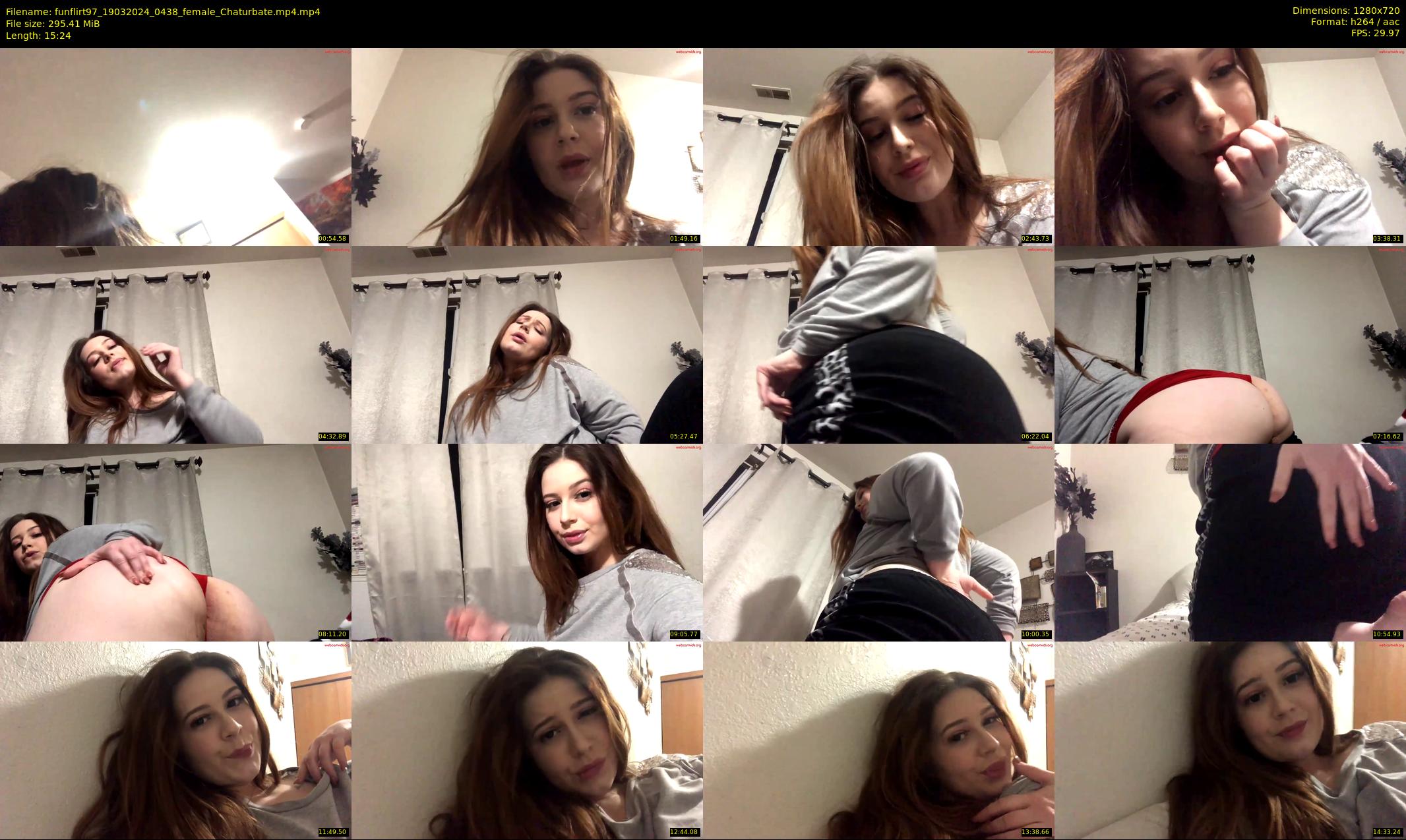 funflirt97 — 16 minute Chaturbate female cam show recording, 720p, Mar 19, 2024