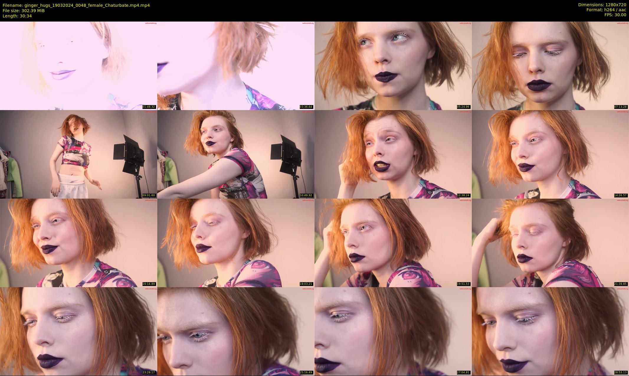 ginger_hugs — 31 minute Chaturbate female cam show recording, 720p, Mar 19, 2024