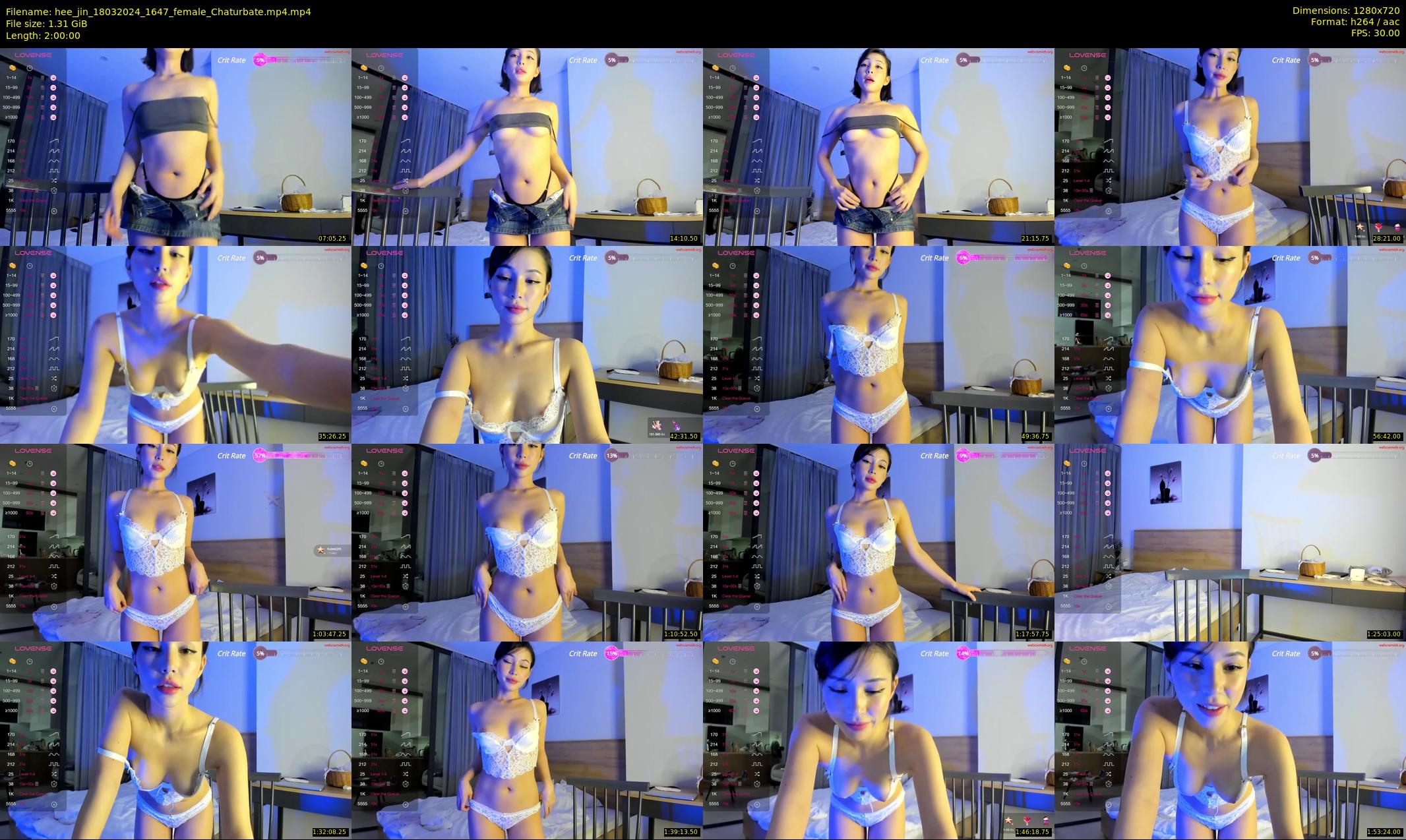 hee_jin — 120 minute Chaturbate female cam show recording, 720p, Mar 18, 2024