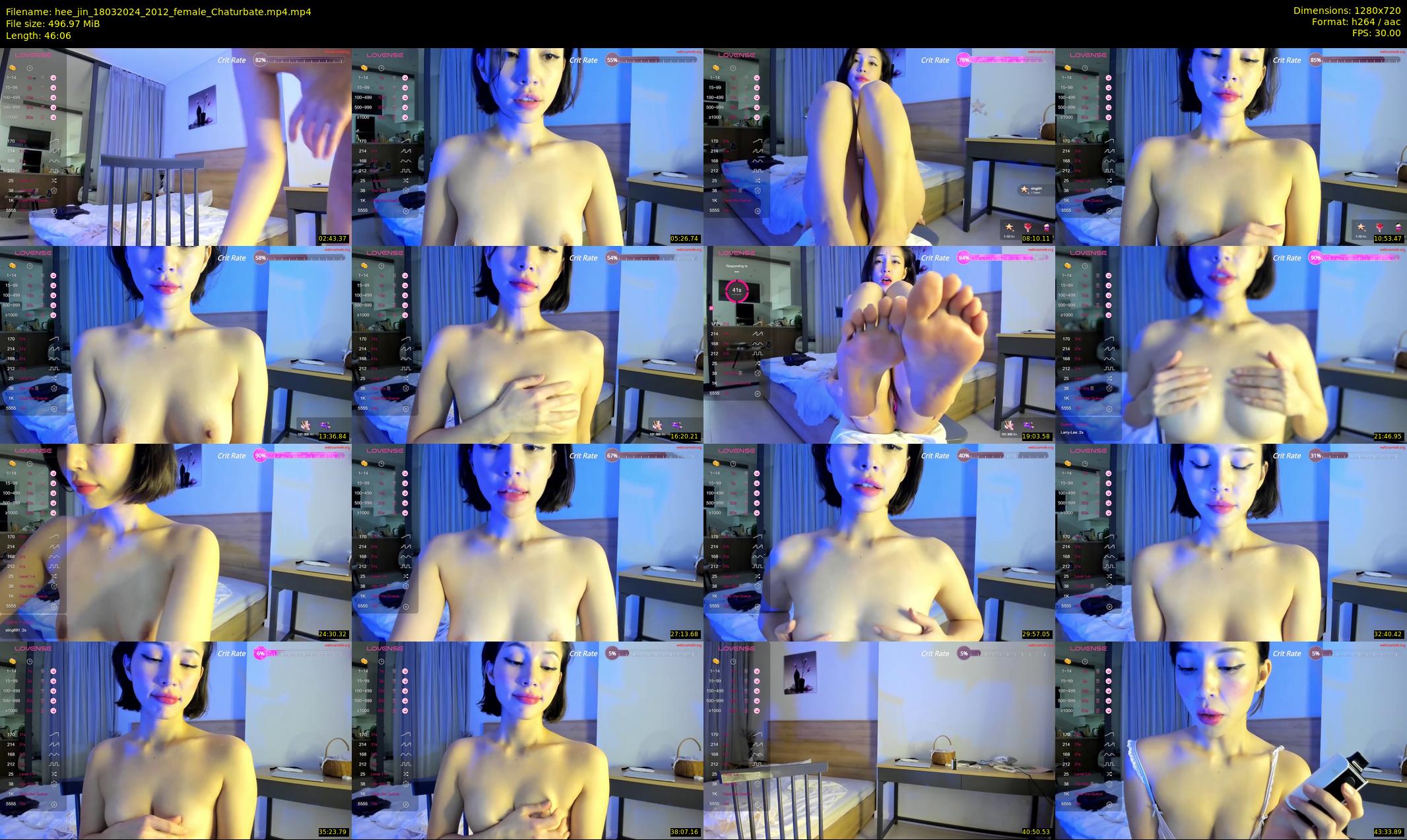 hee_jin — 47 minute Chaturbate female cam show recording, 720p, Mar 18, 2024