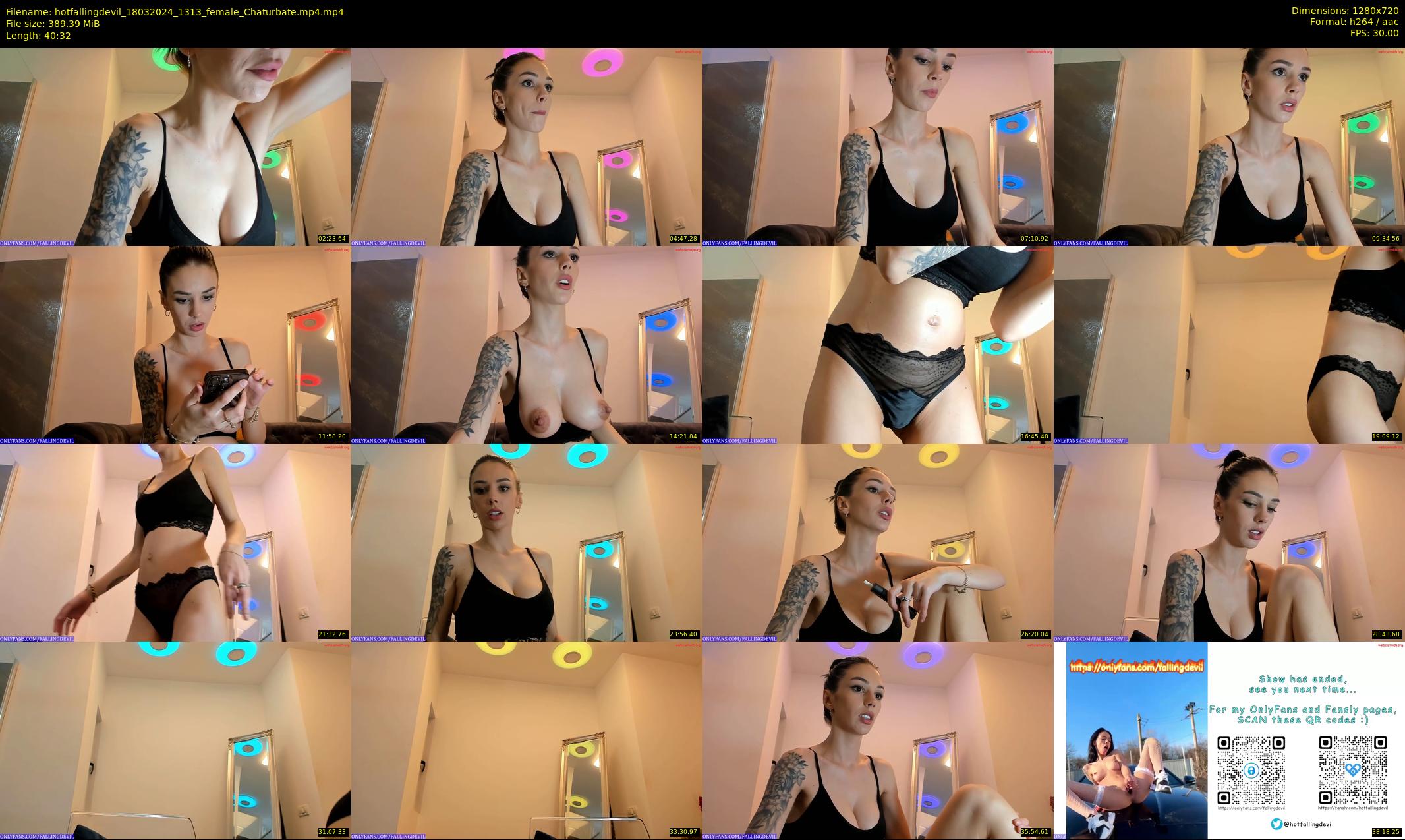 hotfallingdevil — 41 minute Chaturbate female cam show recording, 720p, Mar 18, 2024