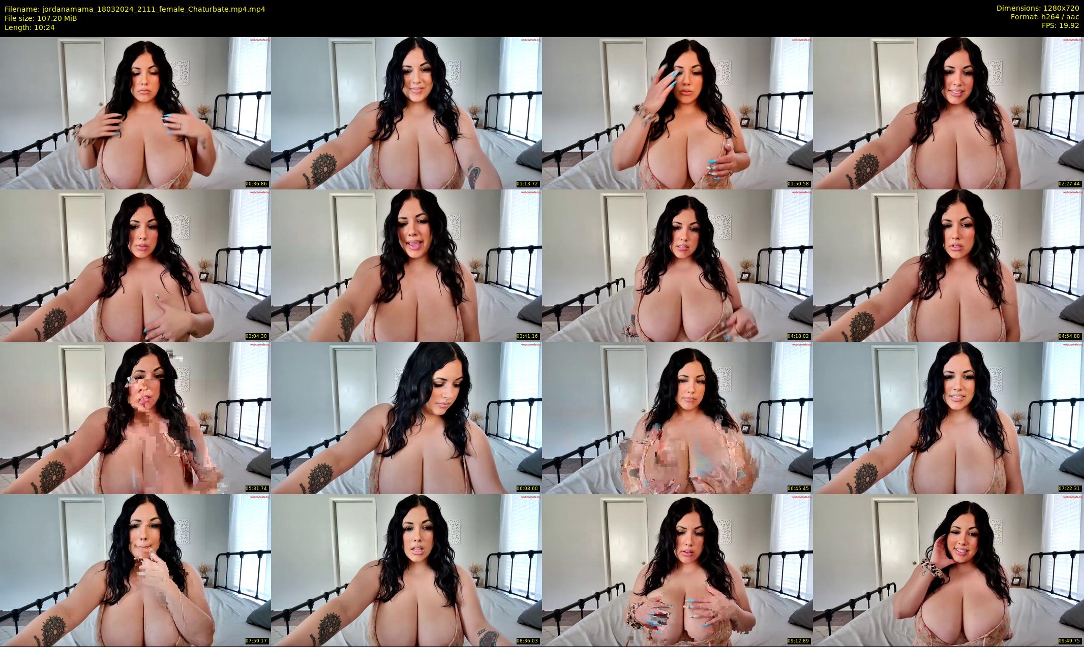 jordanamama — 11 minute Chaturbate couple cam show recording, 720p, Mar 18, 2024