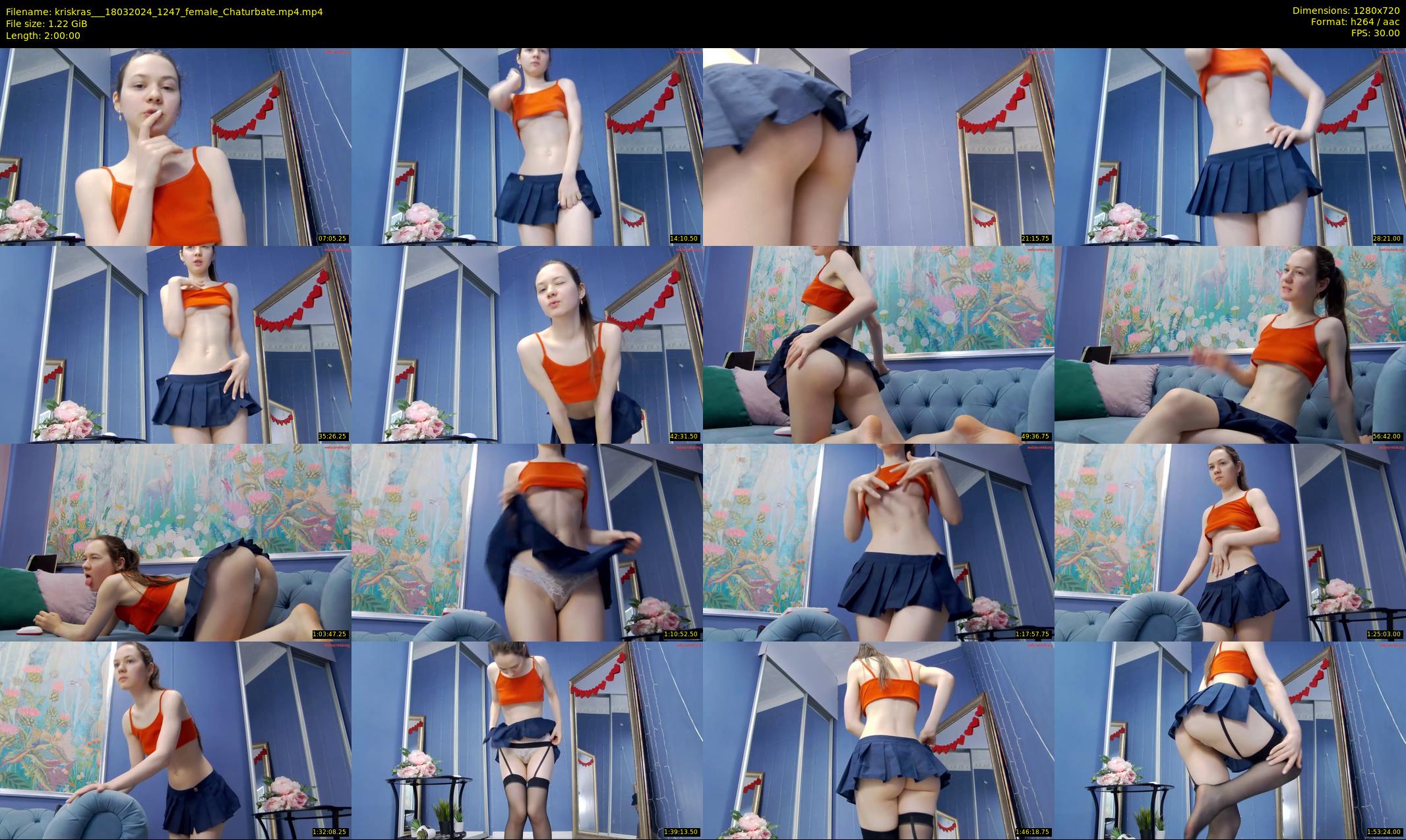 kriskras__ — 120 minute Chaturbate female cam show recording, 720p, Mar 18, 2024