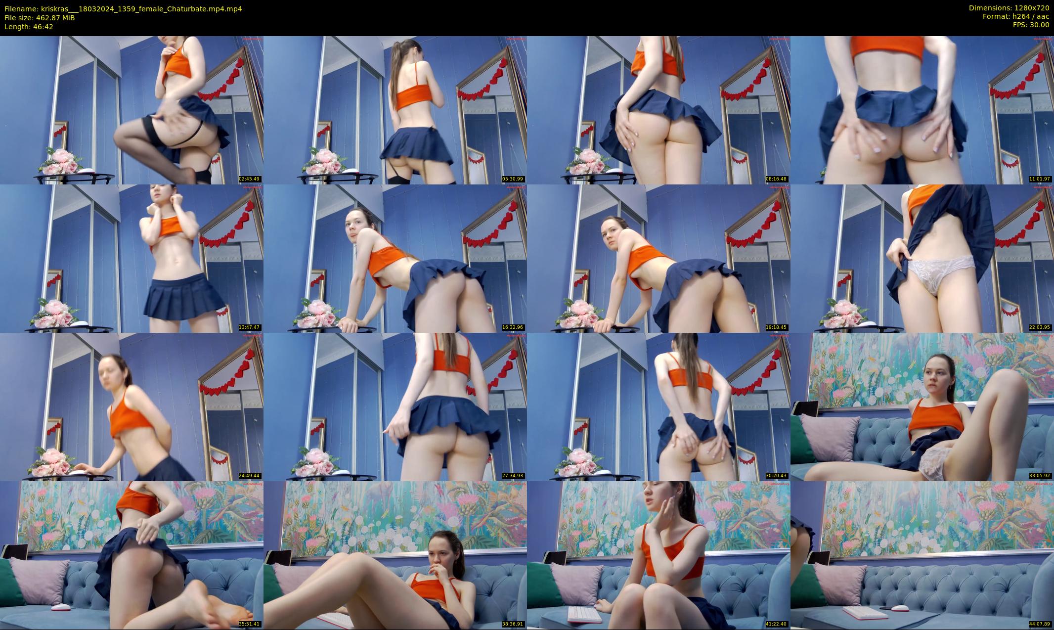 kriskras__ — 47 minute Chaturbate female cam show recording, 720p, Mar 18, 2024