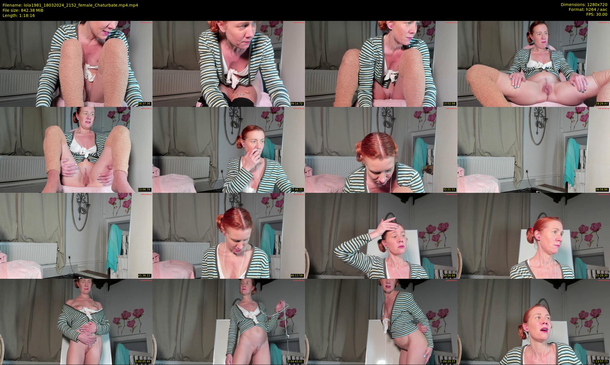 lola1981 — 79 minute Chaturbate female cam show recording, 720p, Mar 18, 2024
