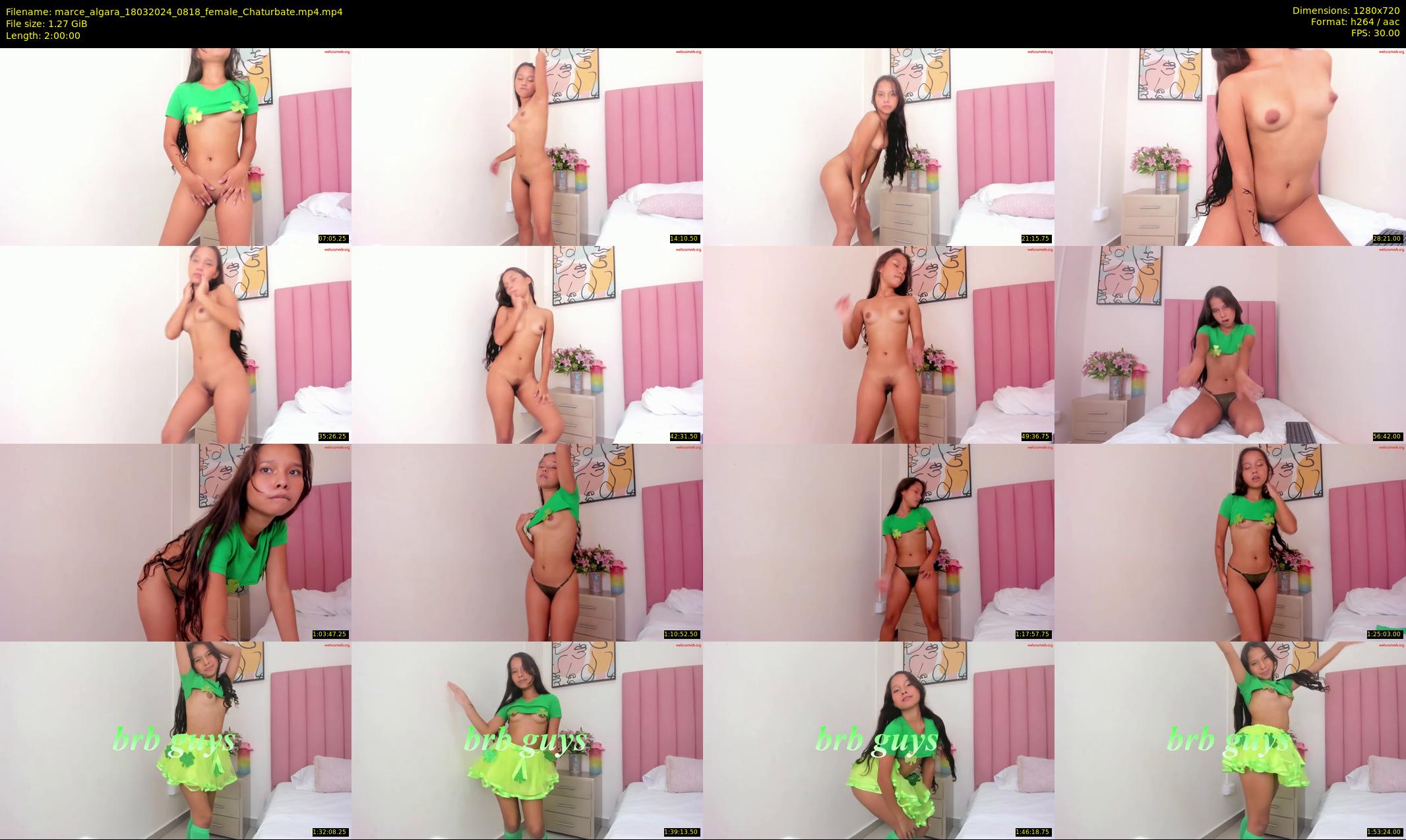 marce_algara — 120 minute Chaturbate female cam show recording, 720p, Mar 18, 2024