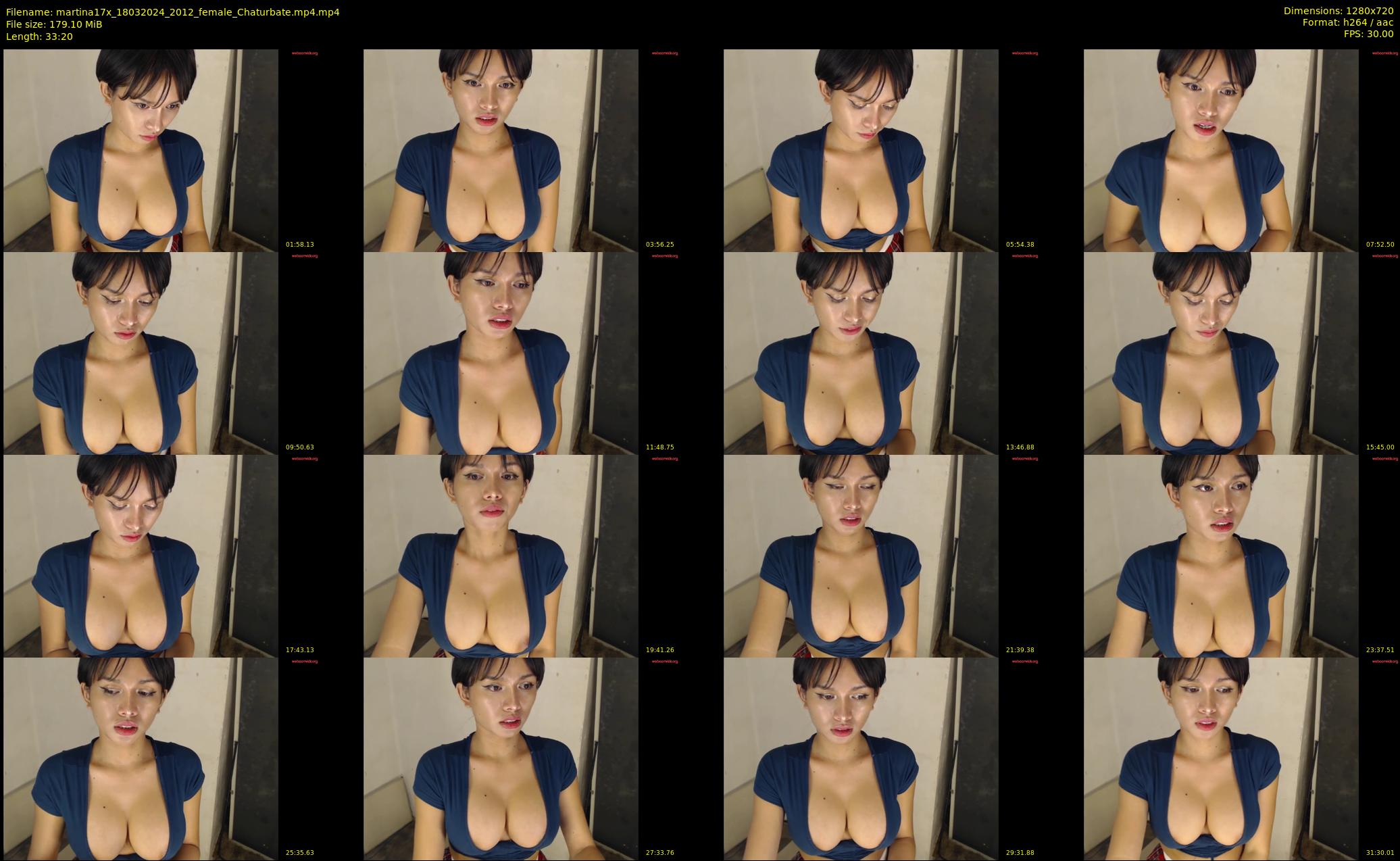 martina17x — 34 minute Chaturbate female cam show recording, 720p, Mar 18, 2024