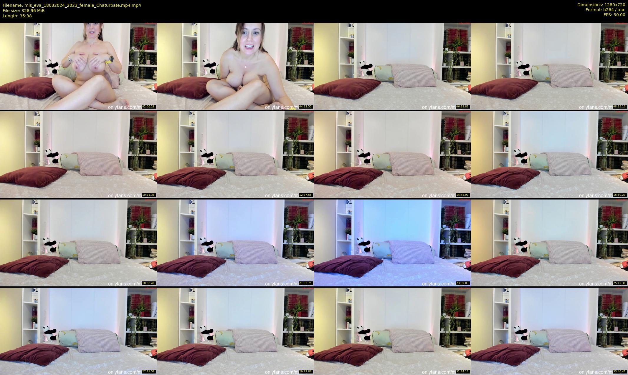 mis_eva — 36 minute Chaturbate female cam show recording, 720p, Mar 18, 2024