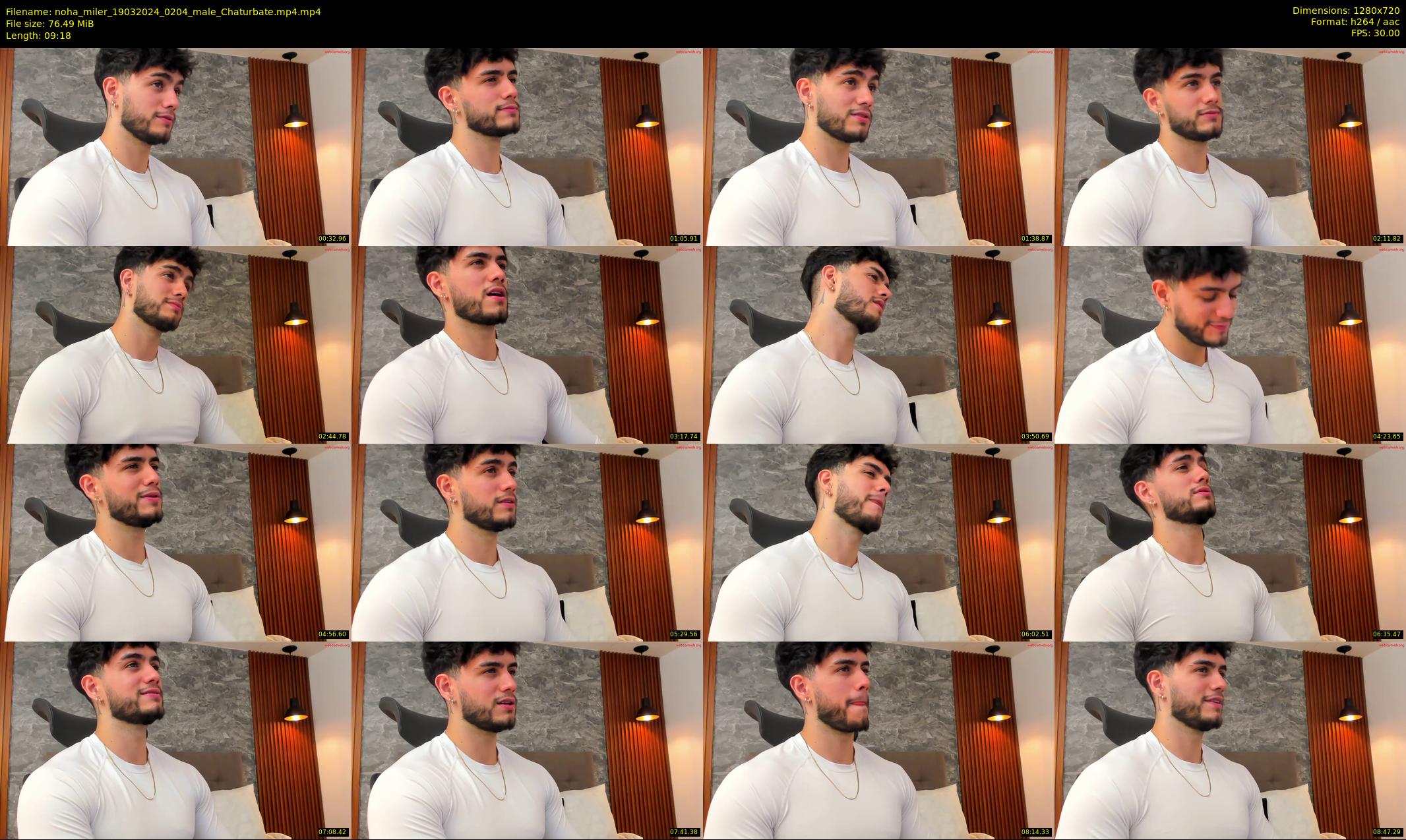 noha_miler — 10 minute Chaturbate male cam show recording, 720p, Mar 19, 2024