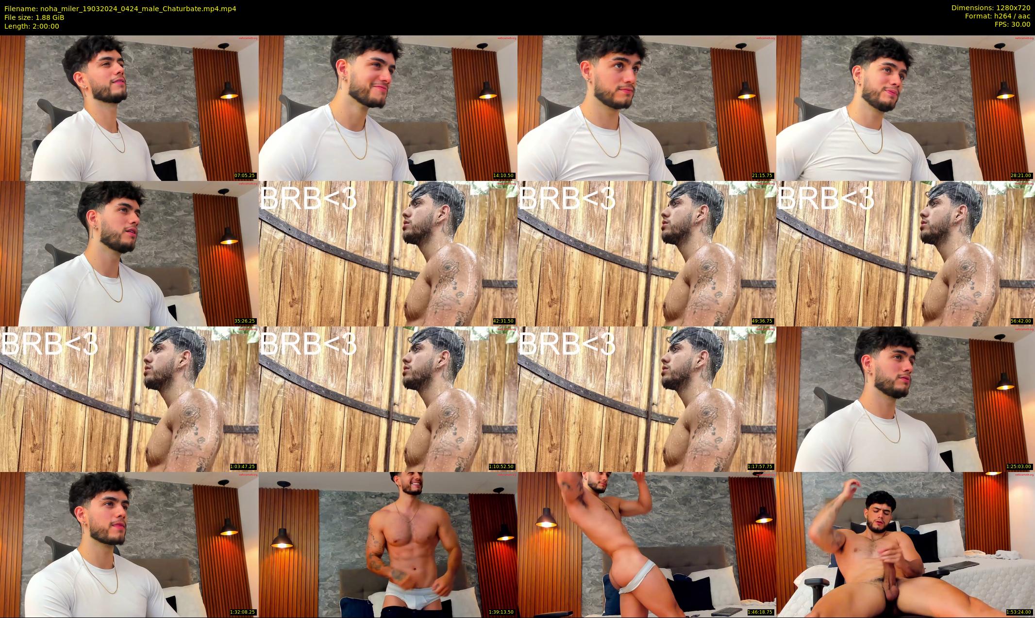 noha_miler — 120 minute Chaturbate male cam show recording, 720p, Mar 19, 2024