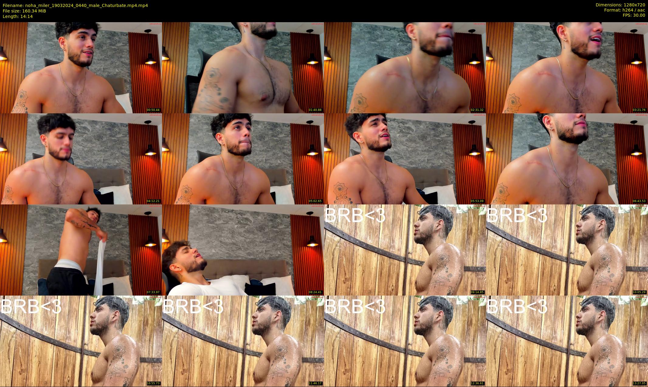 noha_miler — 15 minute Chaturbate male cam show recording, 720p, Mar 19, 2024