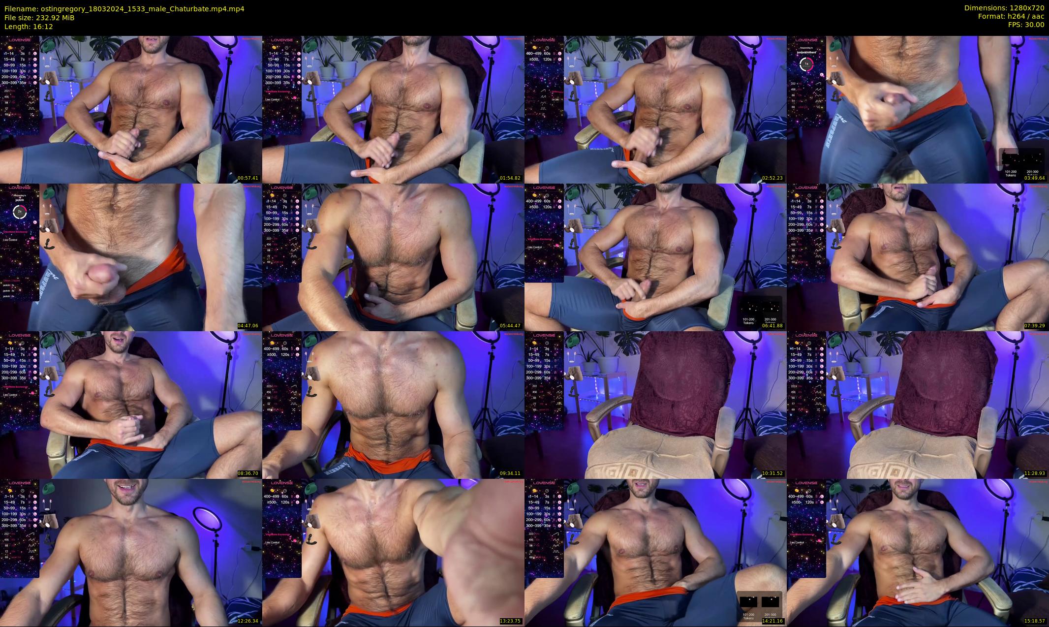 ostingregory — 17 minute Chaturbate male cam show recording, 720p, Mar 18, 2024