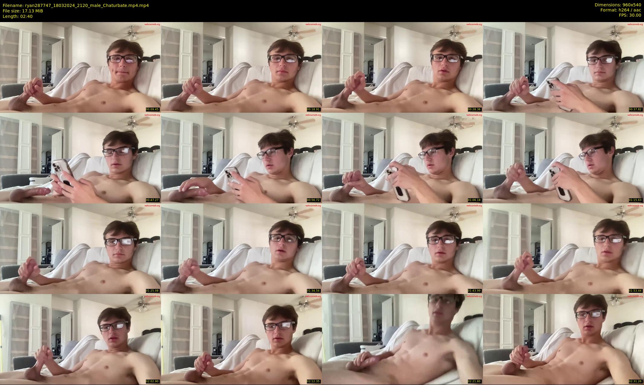 ryan287747 — 3 minute Chaturbate male cam show recording, 480p, Mar 18, 2024