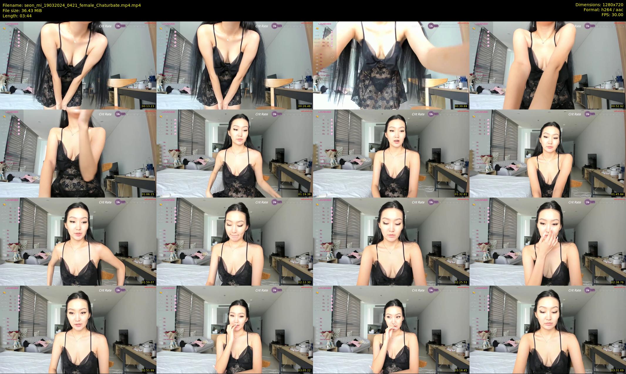 seon_mi — 4 minute Chaturbate female cam show recording, 720p, Mar 19, 2024