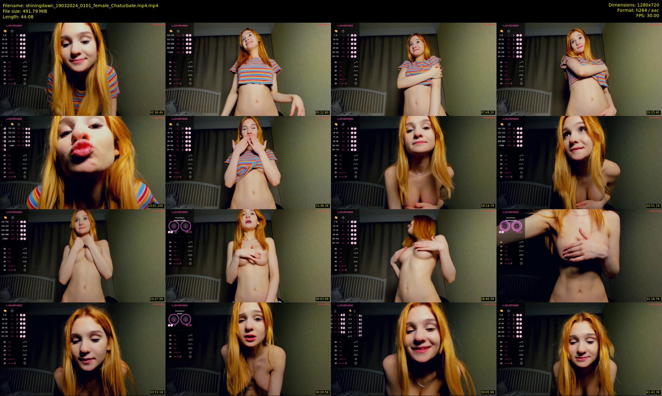 shiningdawn — 45 minute Chaturbate female cam show recording, 720p, Mar 19, 2024